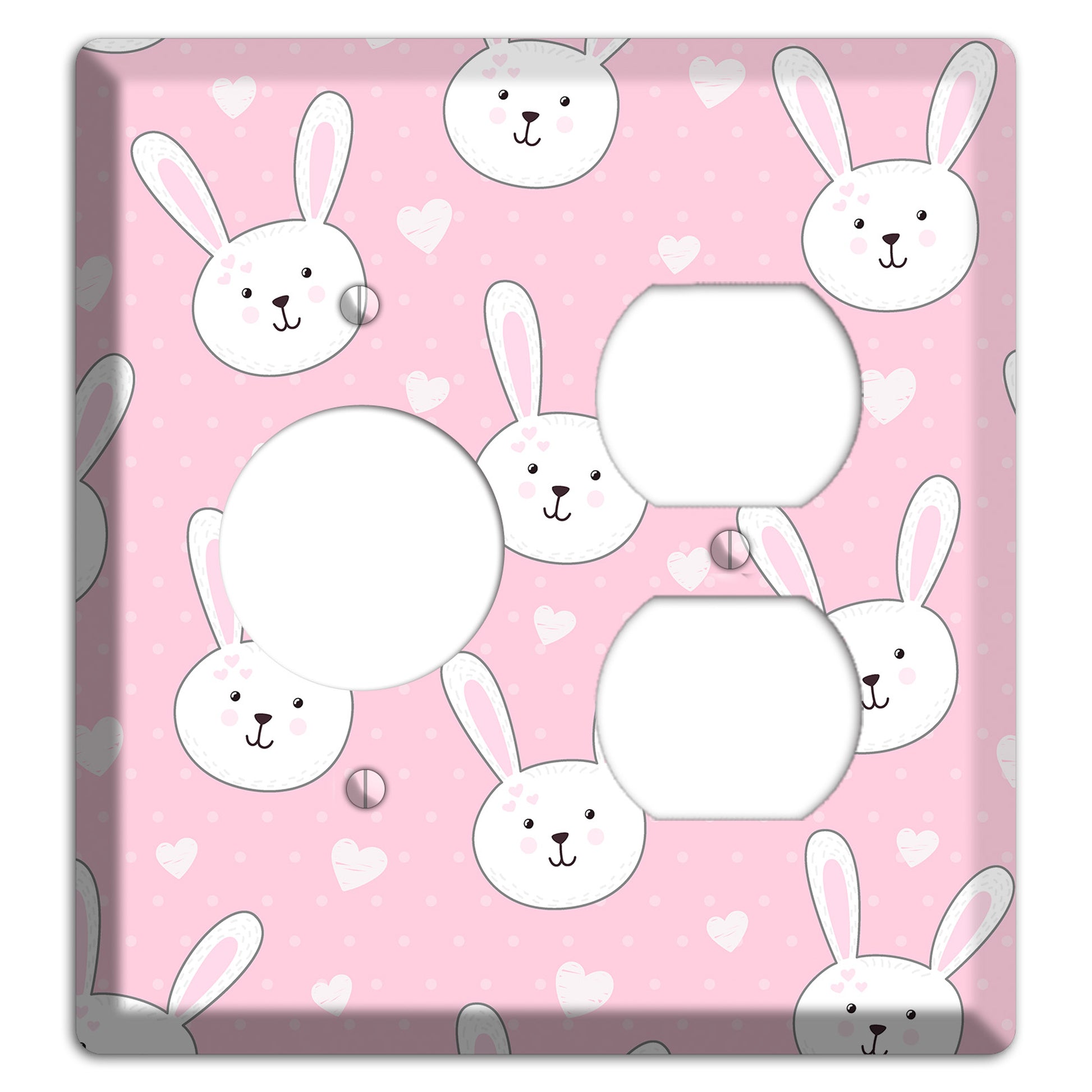 Bunny Love Receptacle / Duplex Wallplate