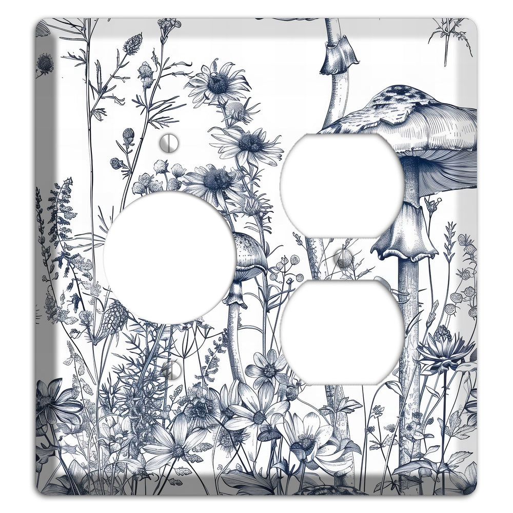 Forager's Meadow Spell Receptacle / Duplex Wallplate