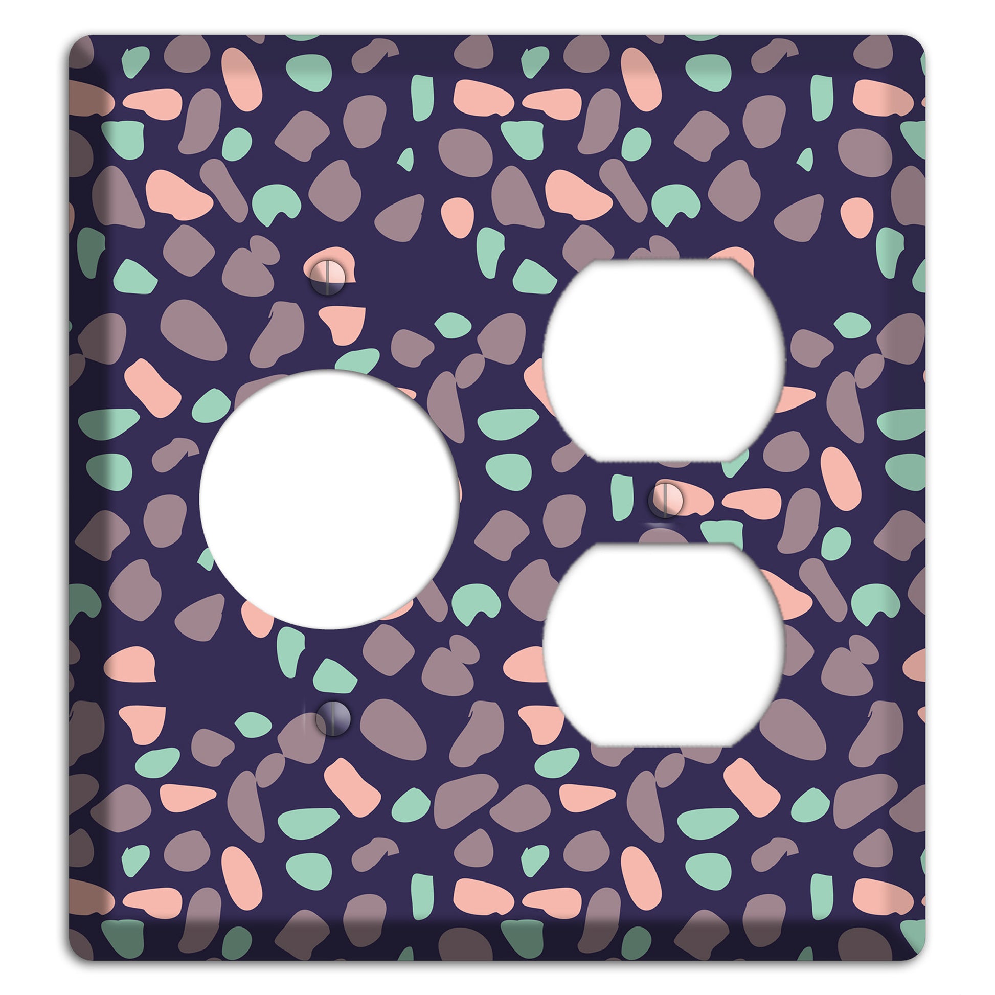 Cosmic Sprinkle Receptacle / Duplex Wallplate