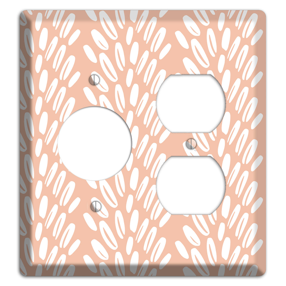 Harvest Plume Rise Receptacle / Duplex Wallplate