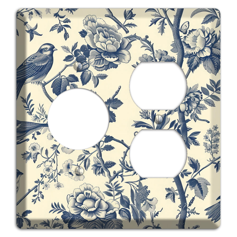 Garden Reverie Receptacle / Duplex Wallplate