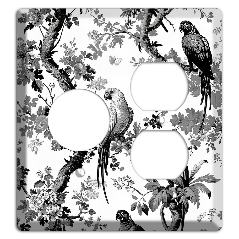 Parlor of Parrots Receptacle / Duplex Wallplate