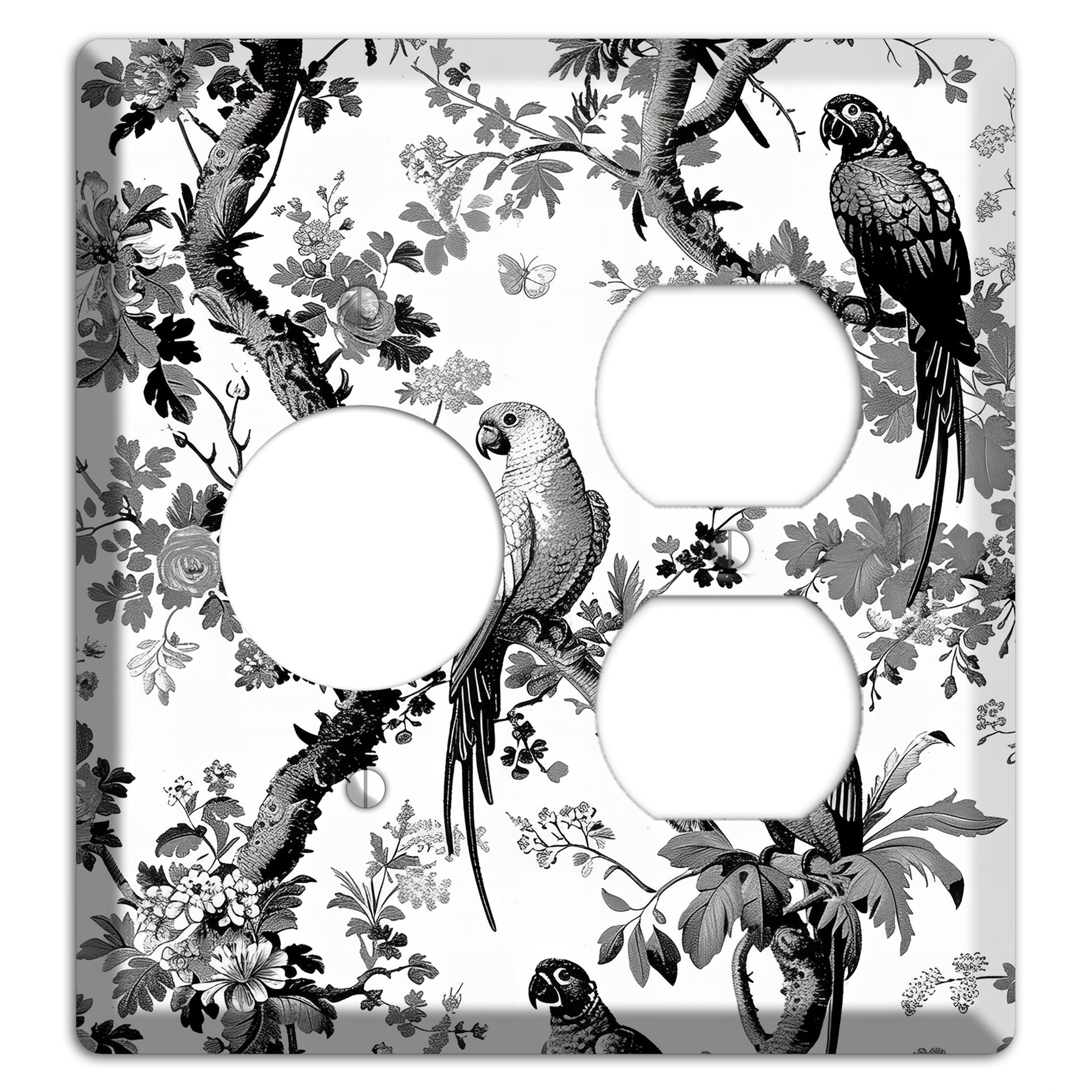 Parlor of Parrots Receptacle / Duplex Wallplate
