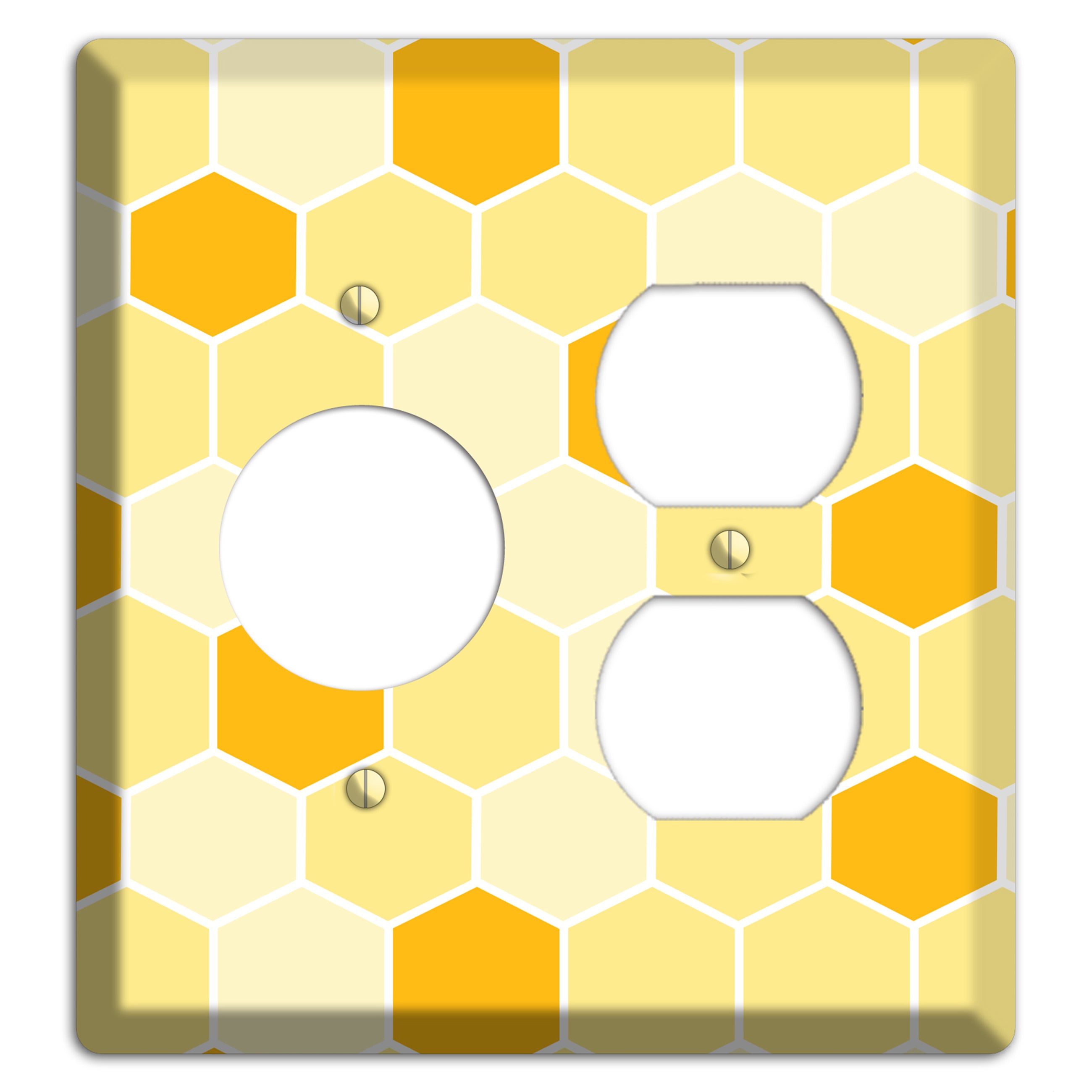 Honeycomb Harvest Receptacle / Duplex Wallplate