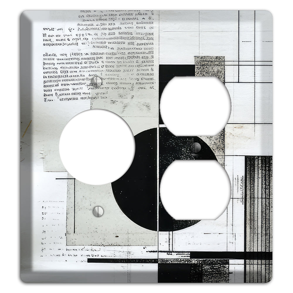 Cartographer's Dream Receptacle / Duplex Wallplate