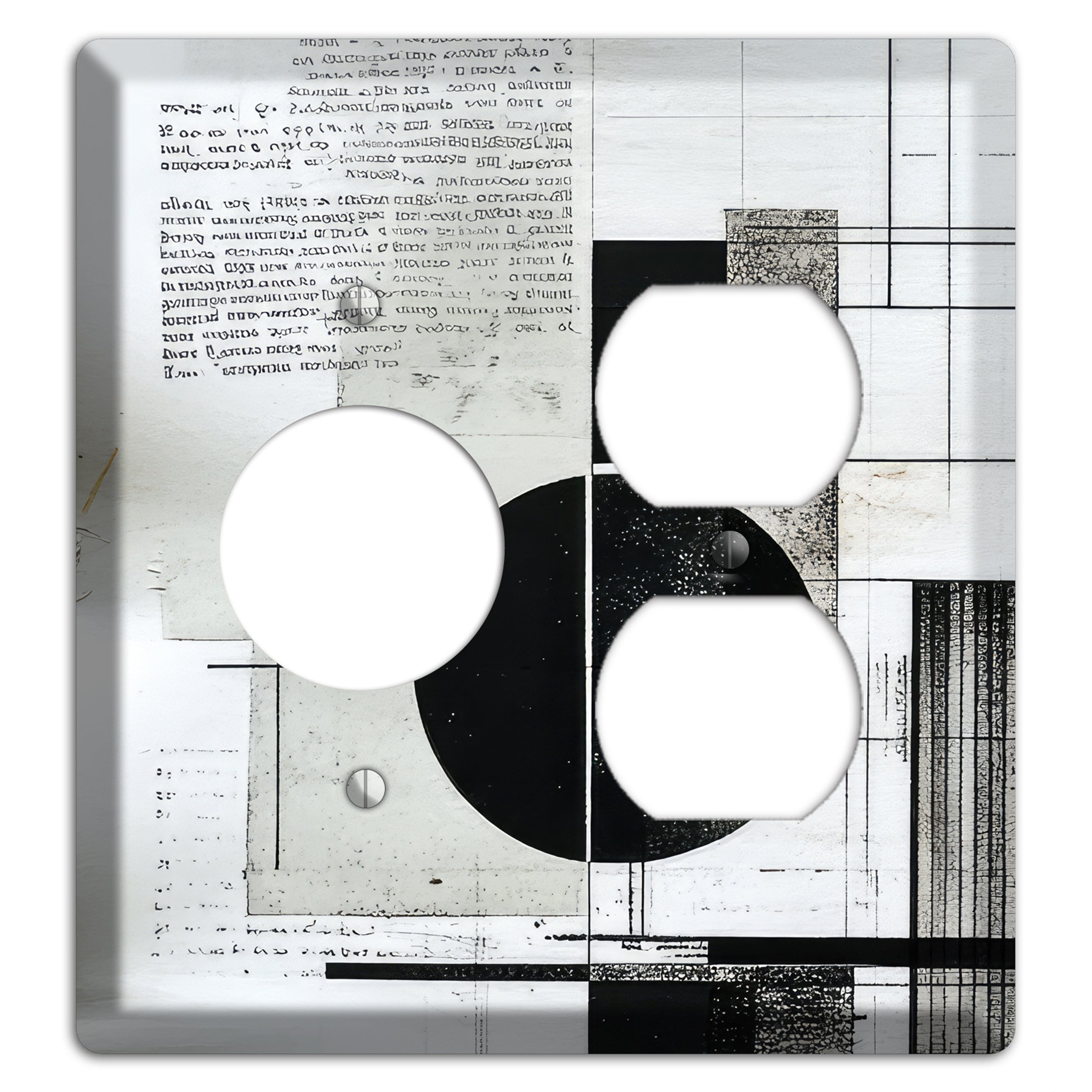 Cartographer's Dream Receptacle / Duplex Wallplate