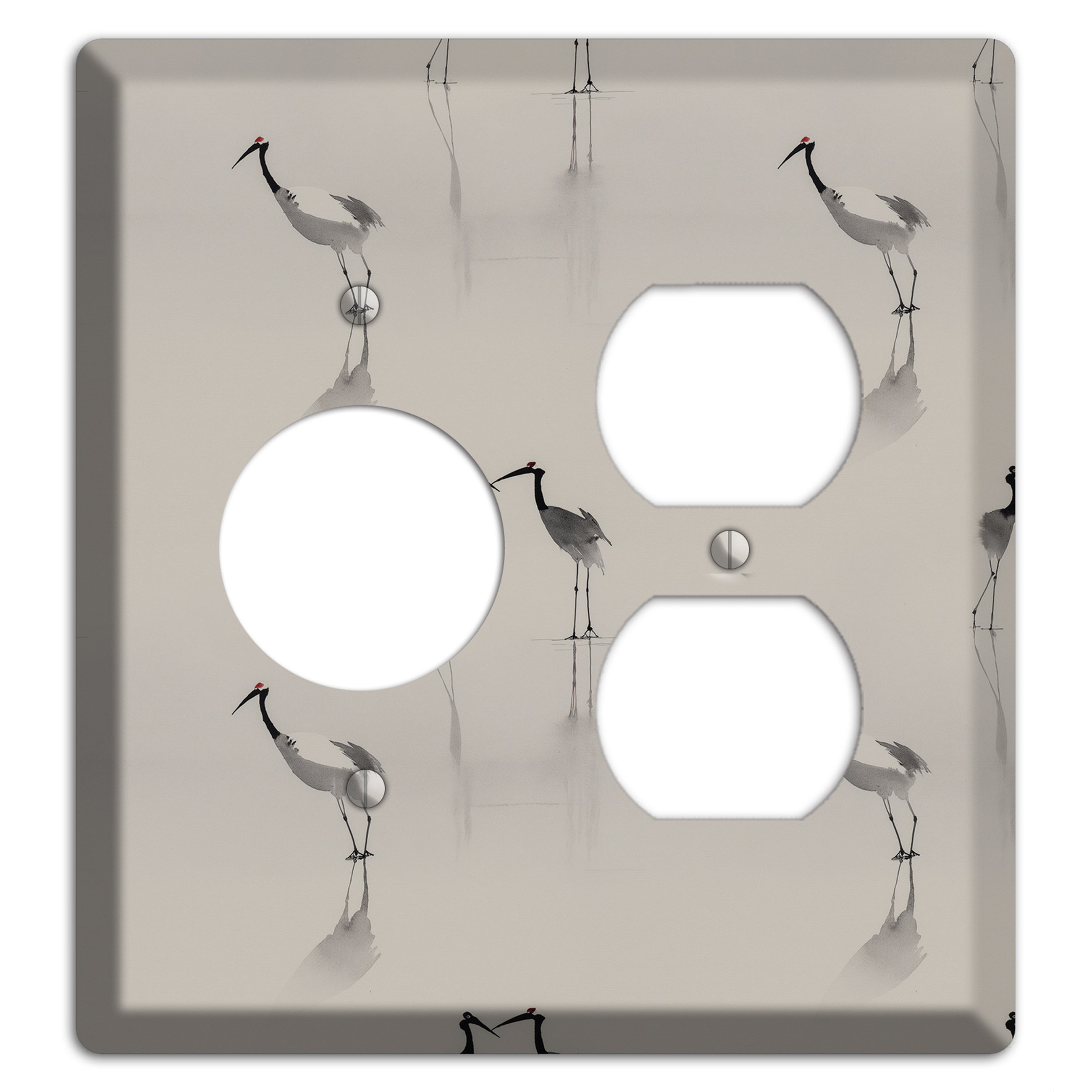 Mist & Mirror Vigil Receptacle / Duplex Wallplate