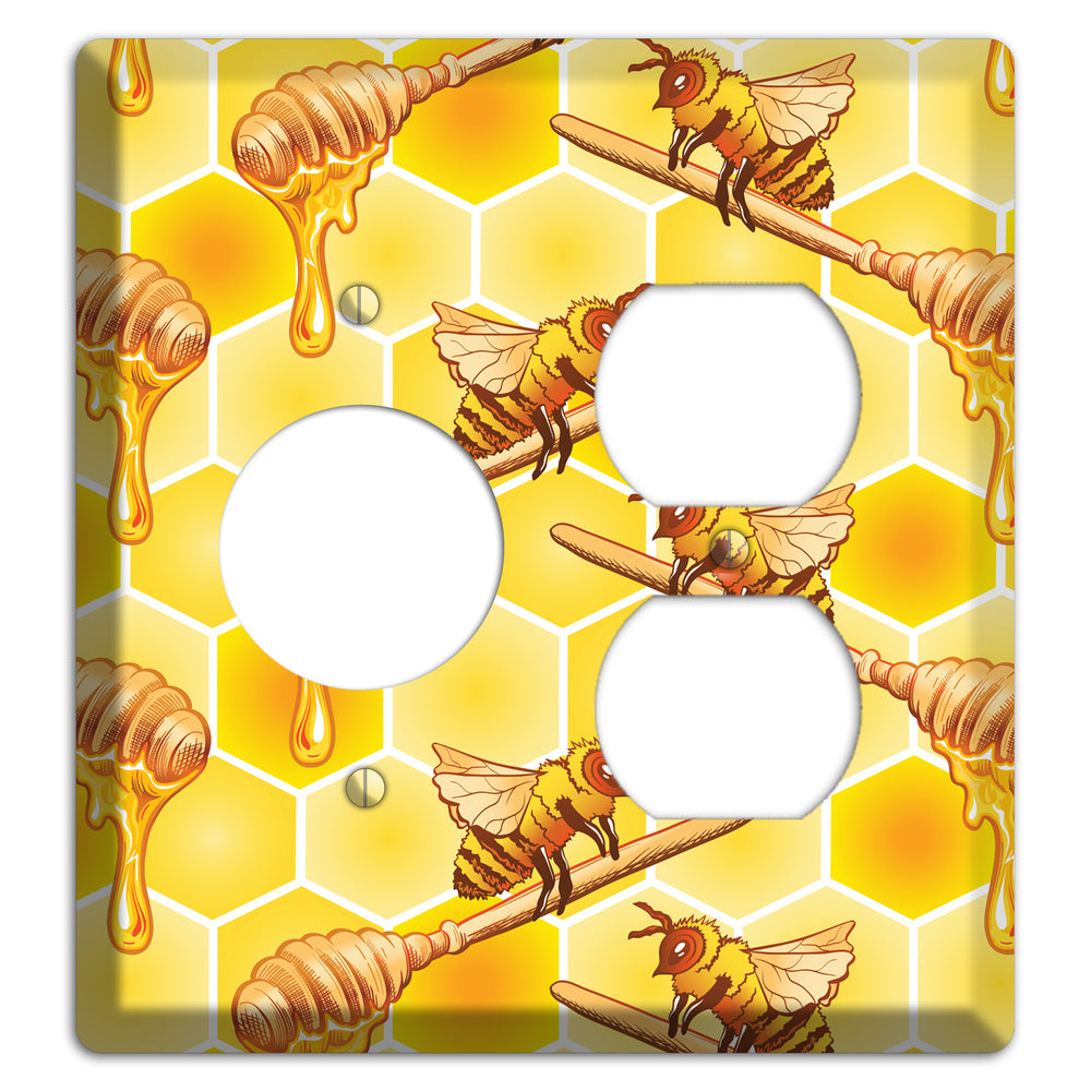 Honeyed Vigil Receptacle / Duplex Wallplate
