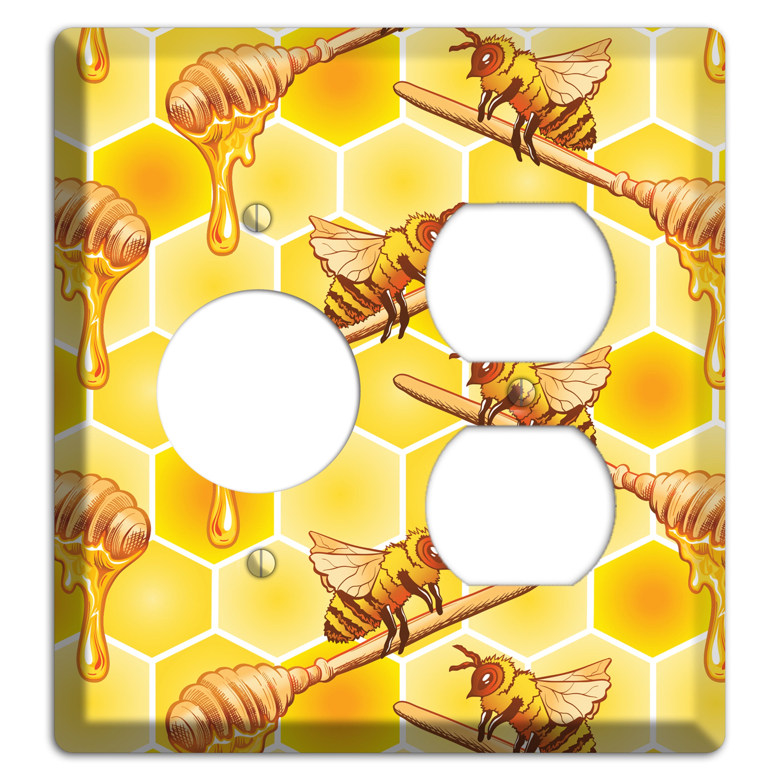 Honeyed Vigil Receptacle / Duplex Wallplate