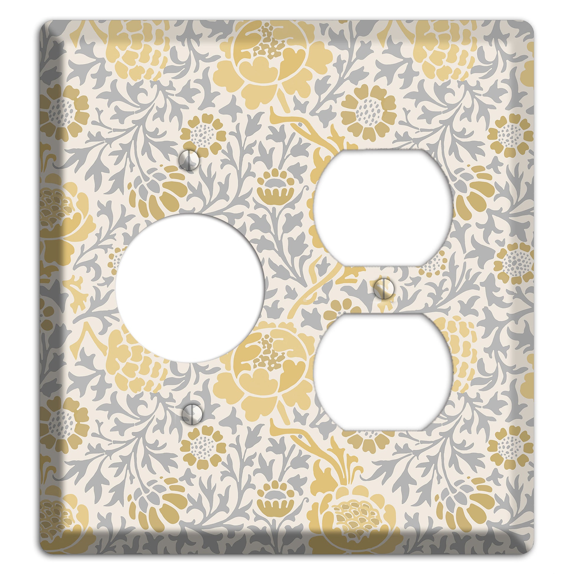 Dandelion Charm Receptacle / Duplex Wallplate