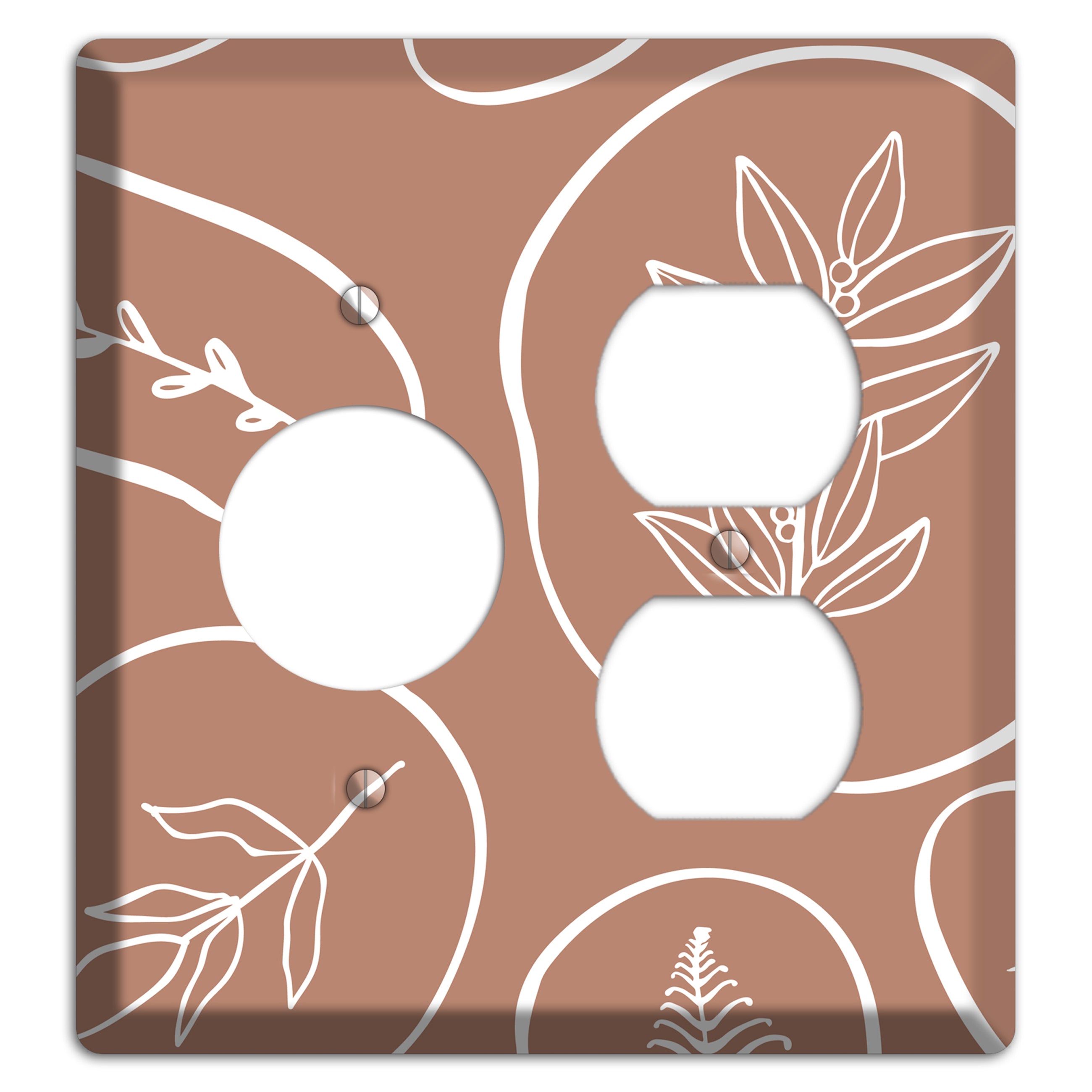 Pressed & Preserved Receptacle / Duplex Wallplate
