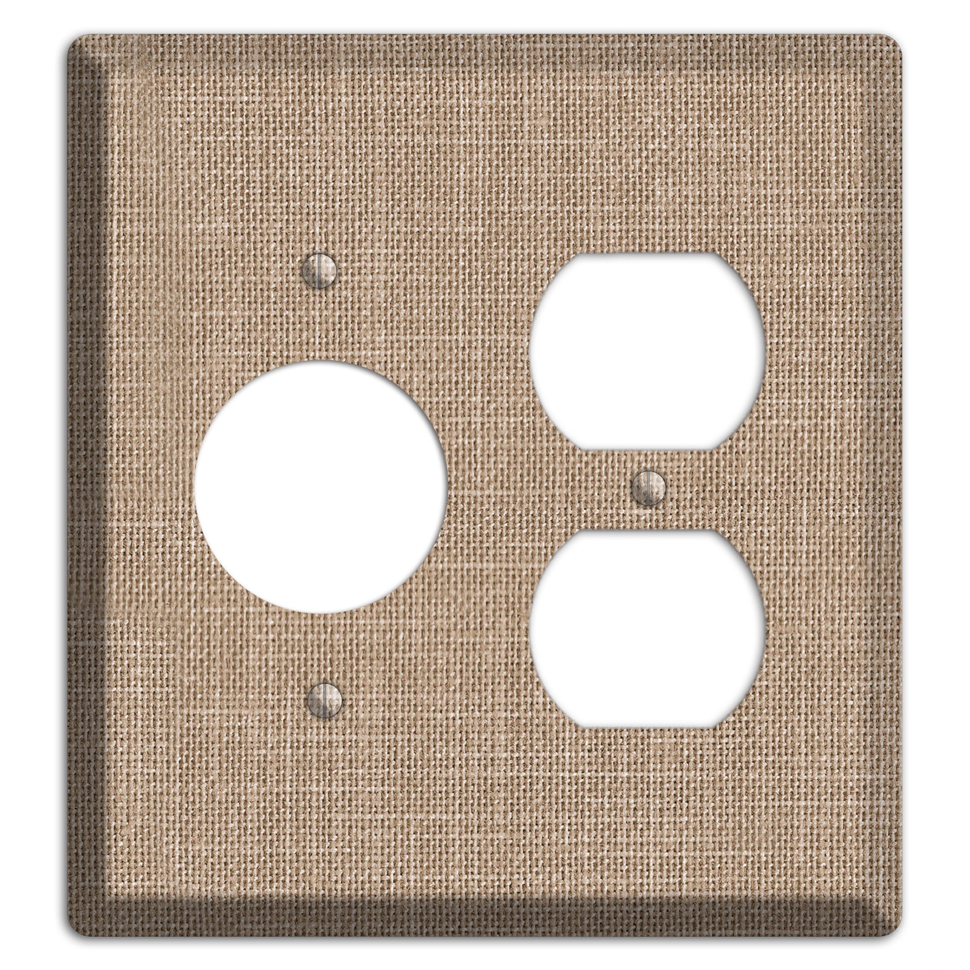 Linen Shore Receptacle / Duplex Wallplate