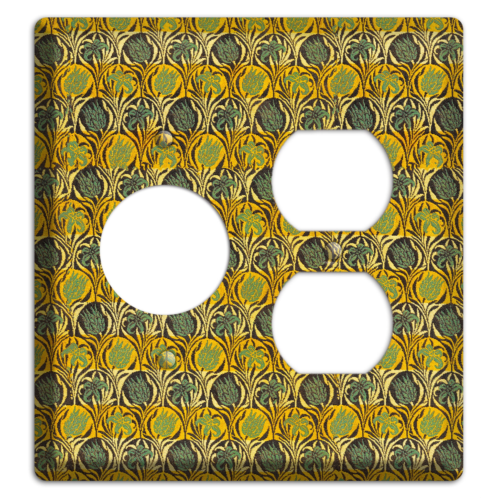 Honeycomb Bloom Receptacle / Duplex Wallplate