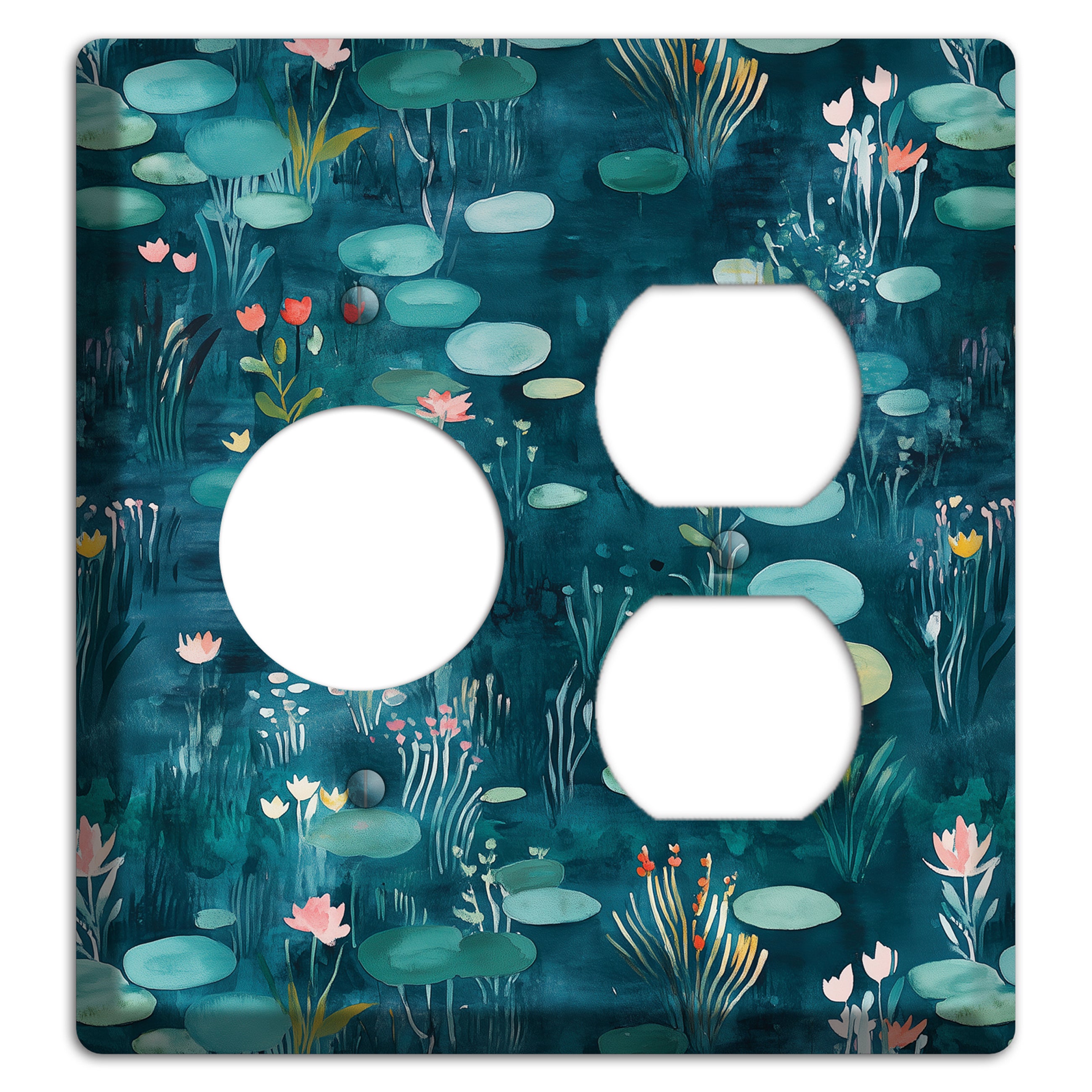 Lily Pond Reverie Receptacle / Duplex Wallplate