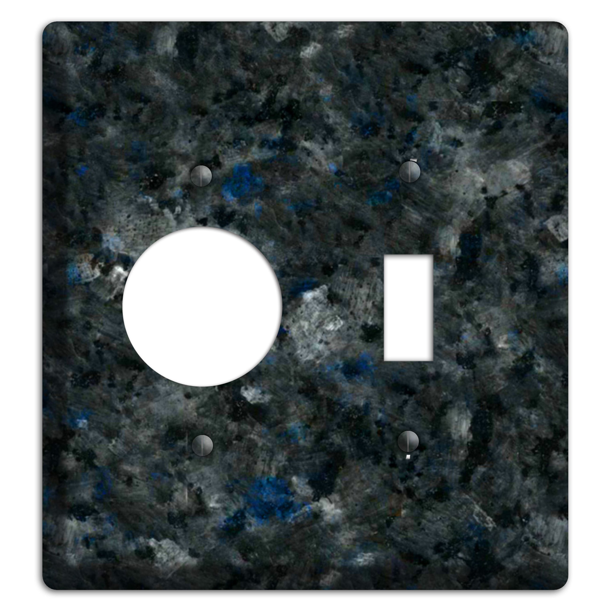 Blue Pearl GT Granite Receptacle / Toggle Wallplate