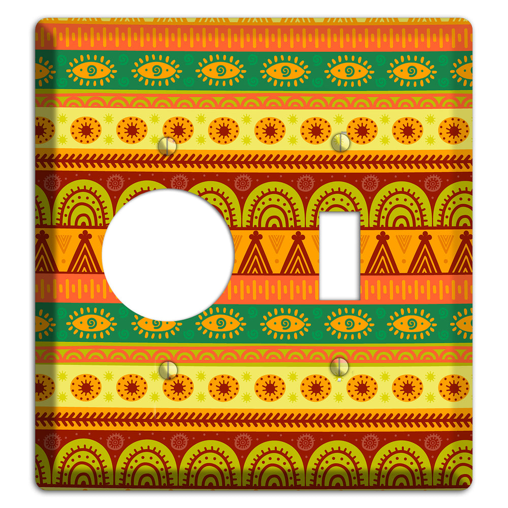 Ethnic Harmony Receptacle / Toggle Wallplate