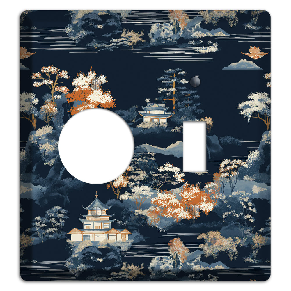 Jade Lantern Dusk Receptacle / Toggle Wallplate