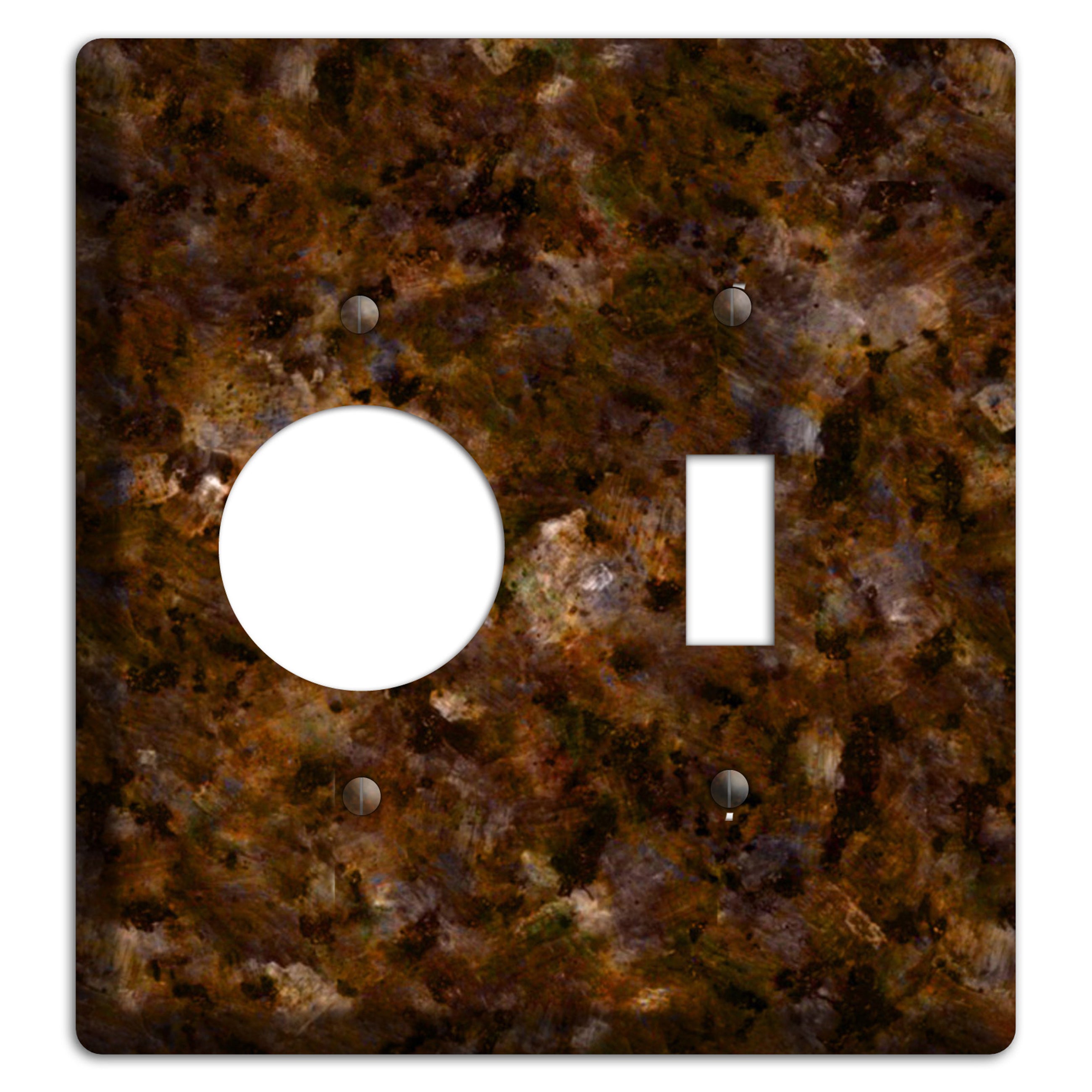 Baltic Green Granite Receptacle / Toggle Wallplate