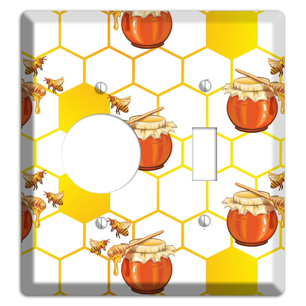 Honeypot Reverie Receptacle / Toggle Wallplate