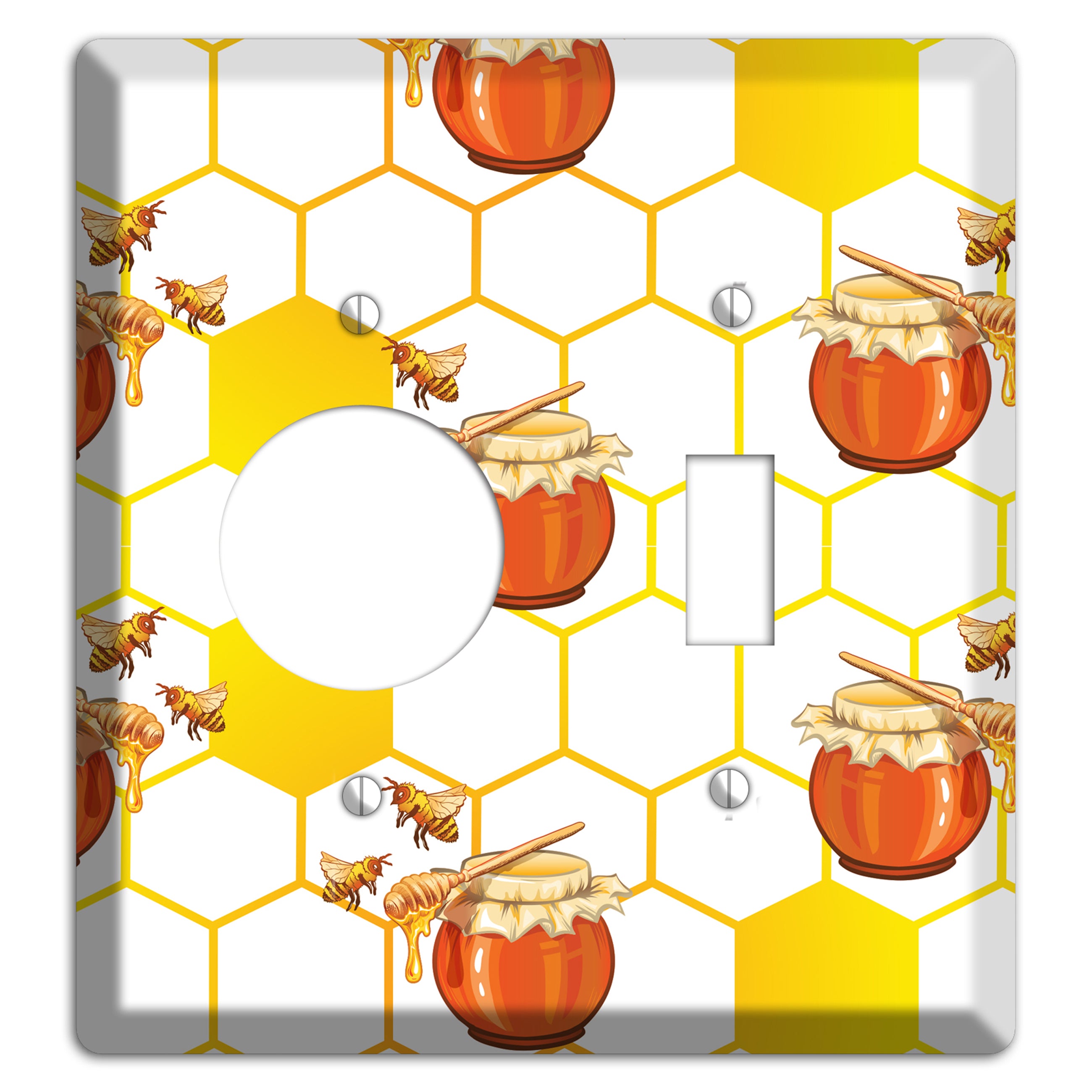 Honeypot Reverie Receptacle / Toggle Wallplate