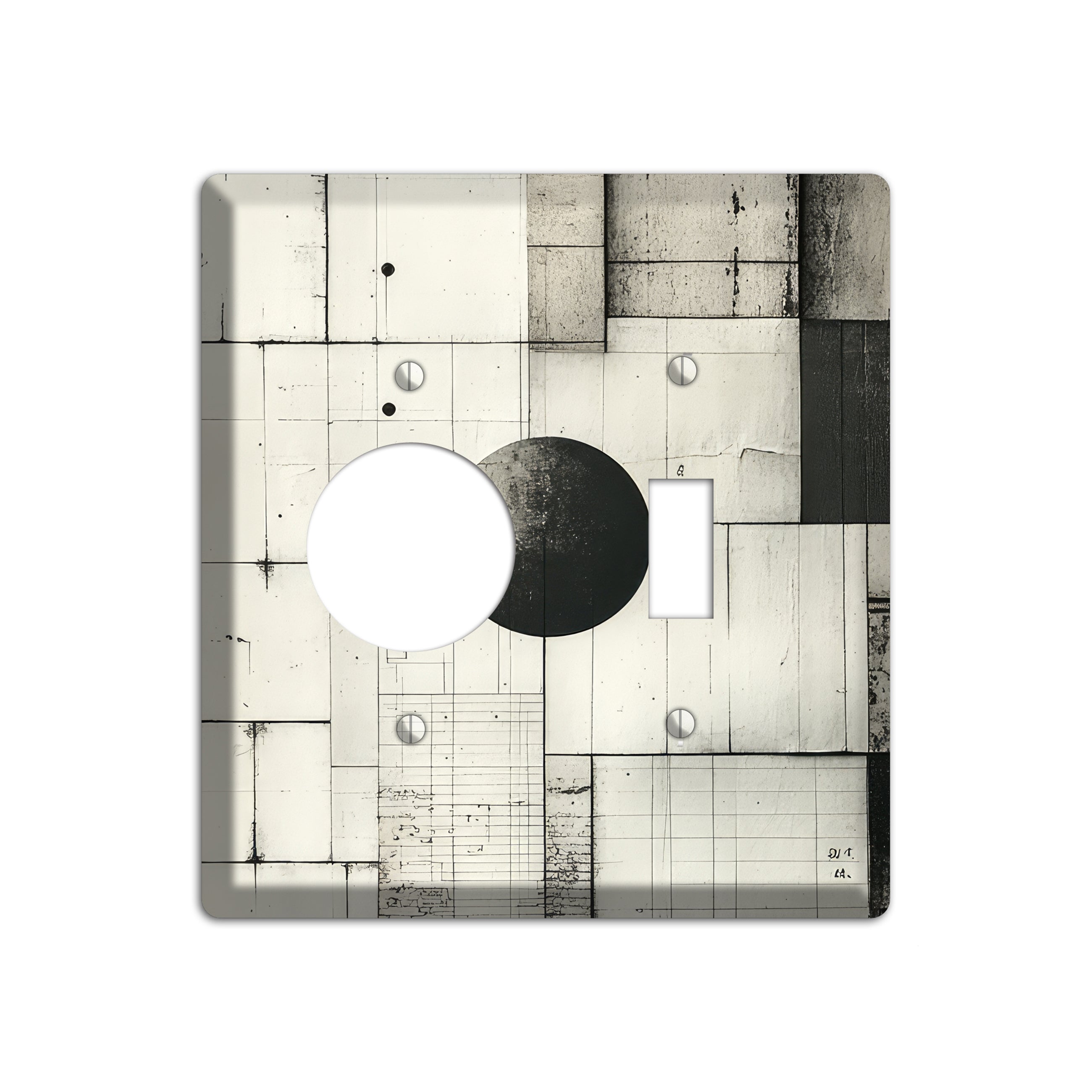 Ledger & Void Receptacle / Toggle Wallplate
