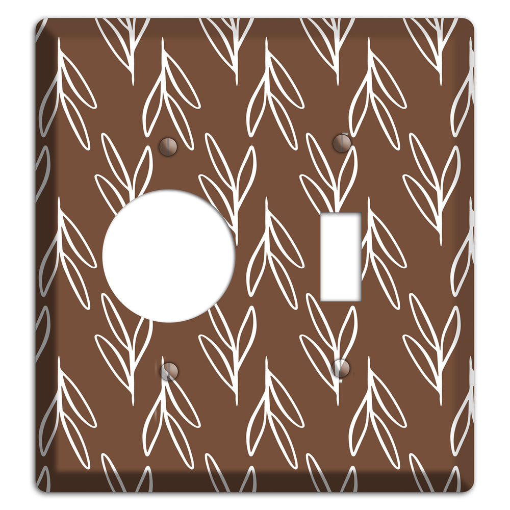 Wheat & Shadow Receptacle / Toggle Wallplate