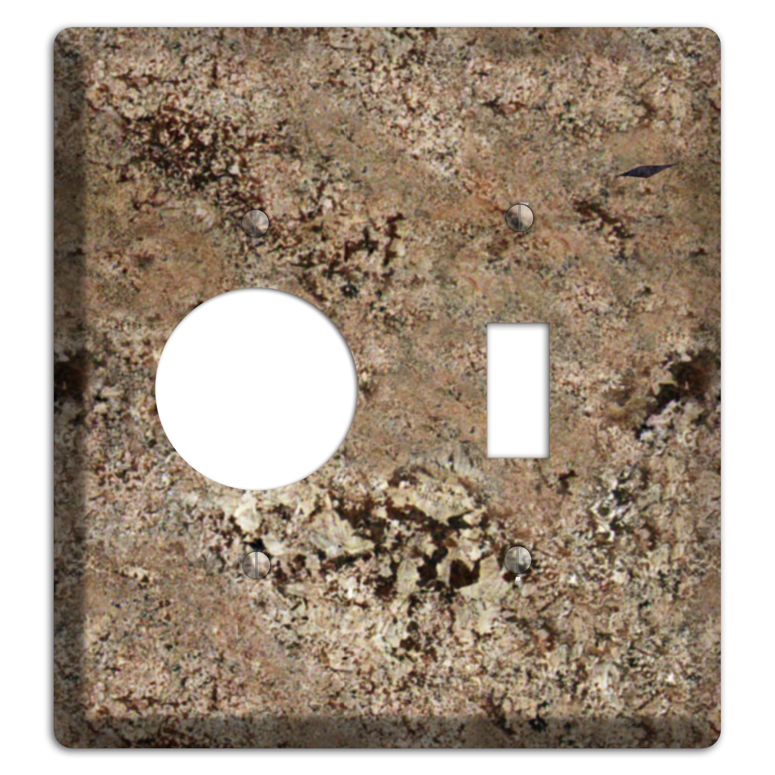 Crema Bordeaux Granite Receptacle / Toggle Wallplate