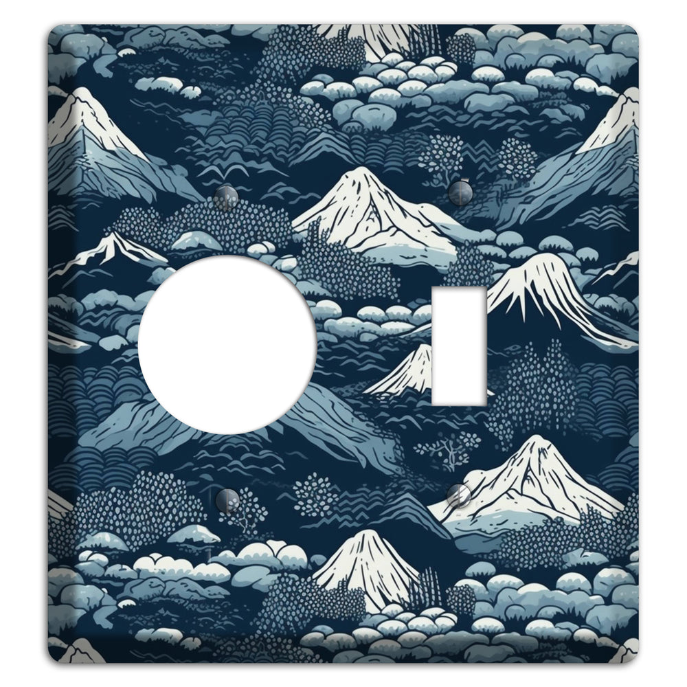 Summit & Fog Receptacle / Toggle Wallplate