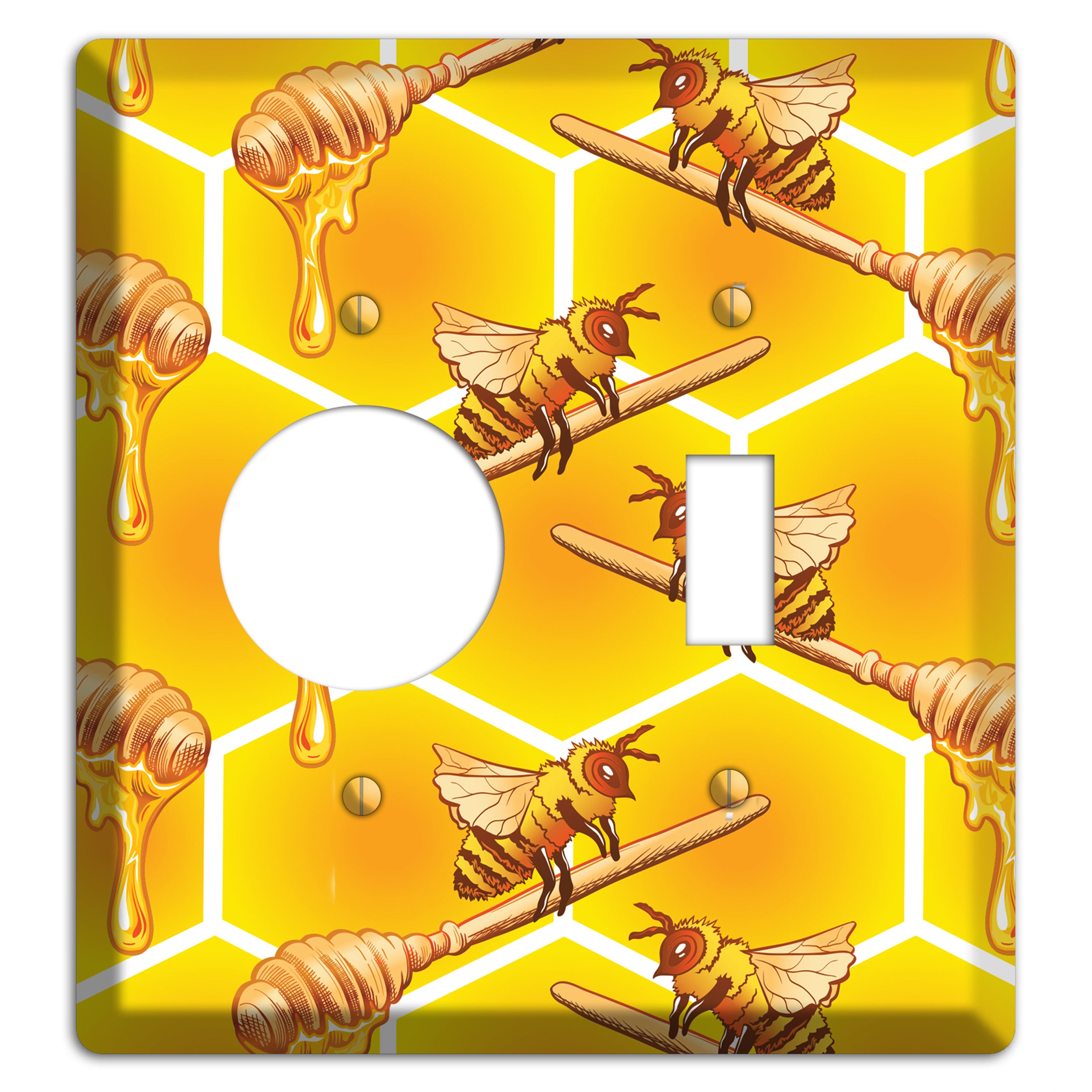 Golden Hive Ritual Receptacle / Toggle Wallplate