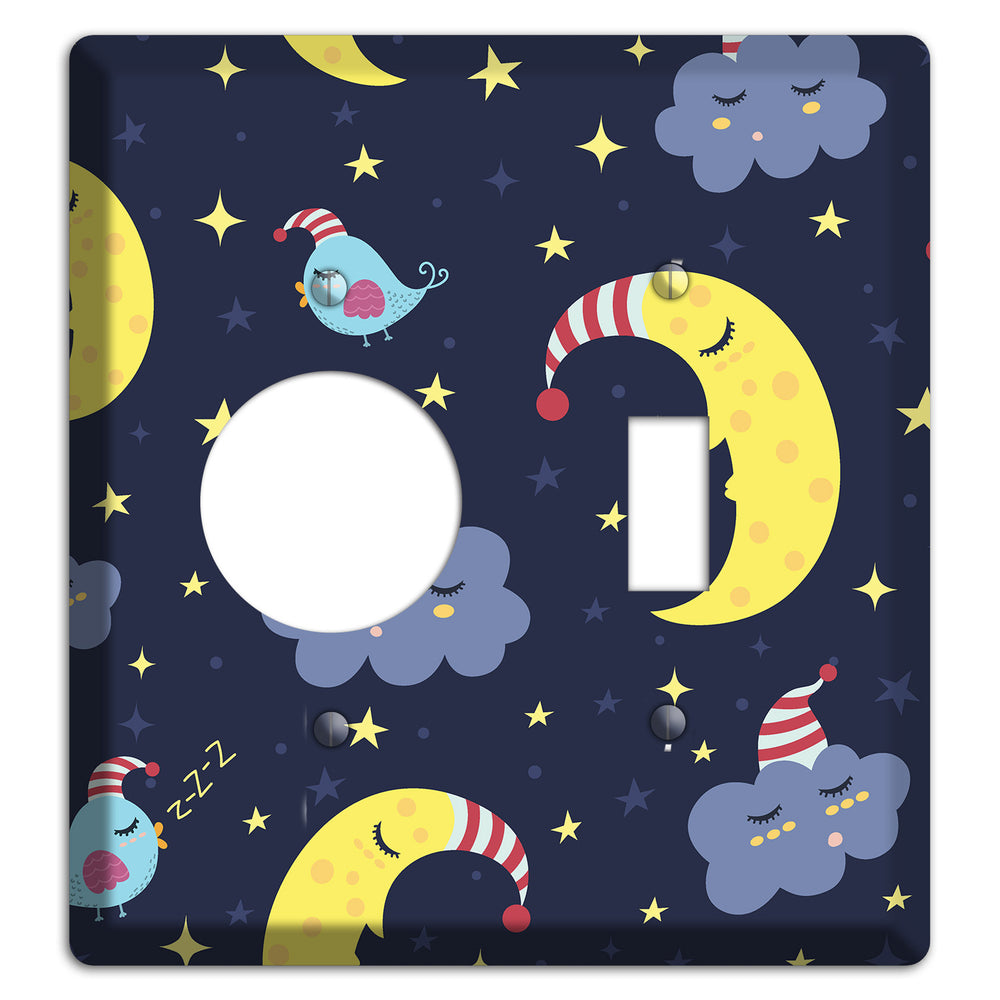 Sleepy Skies Receptacle / Toggle Wallplate