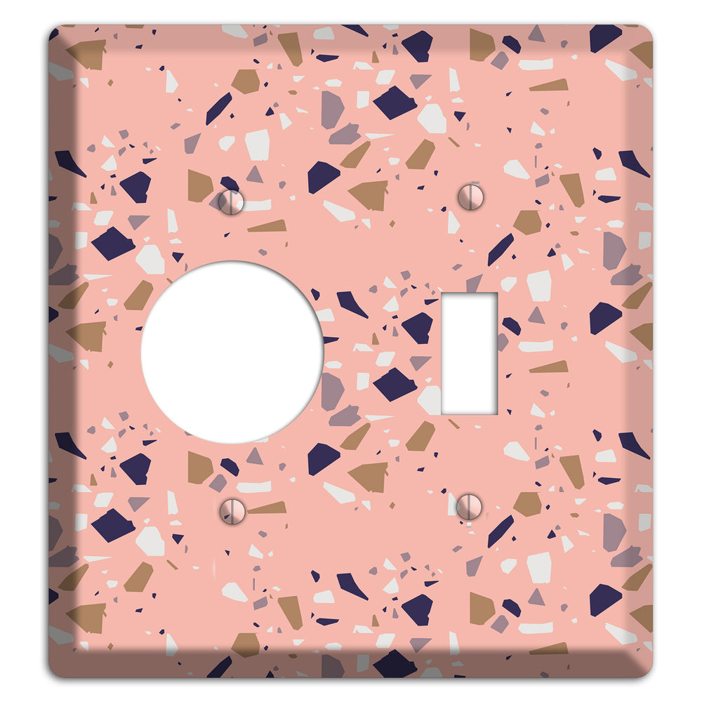 Blush Quarry Receptacle / Toggle Wallplate