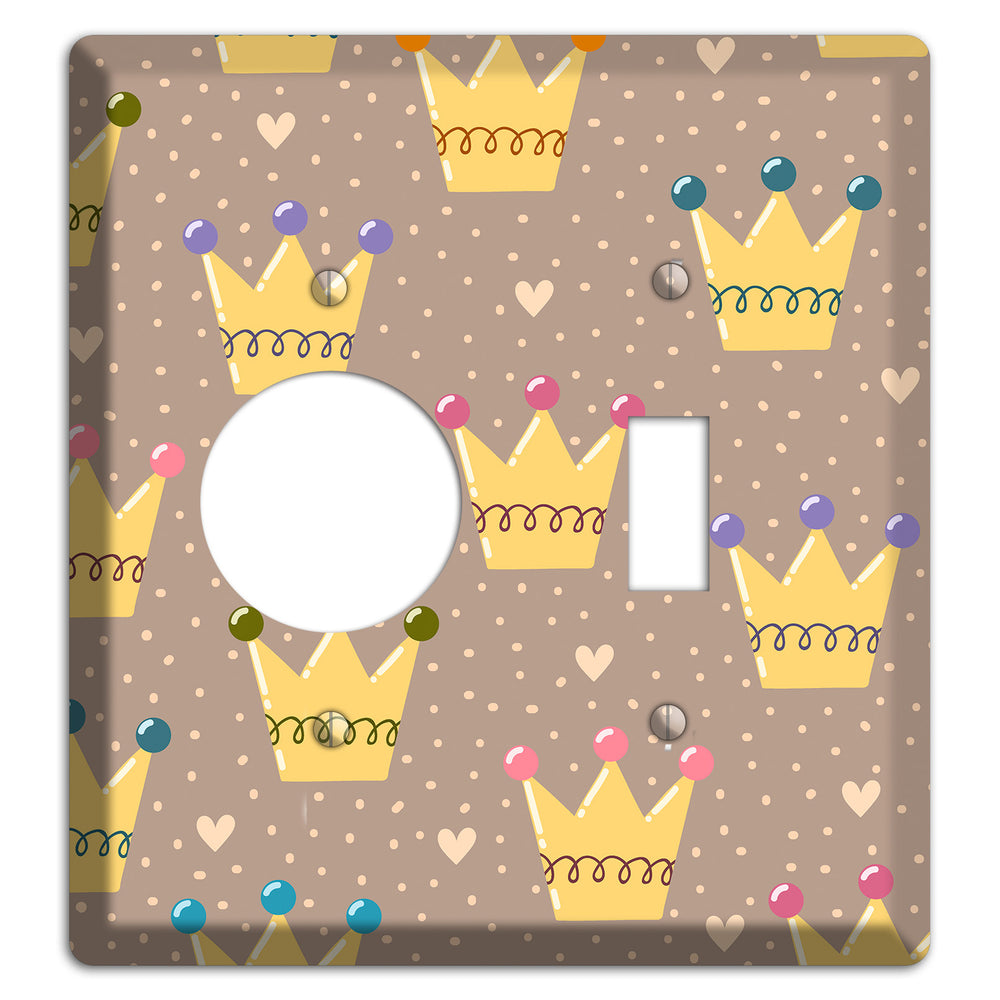 Royal Sprinkles Receptacle / Toggle Wallplate