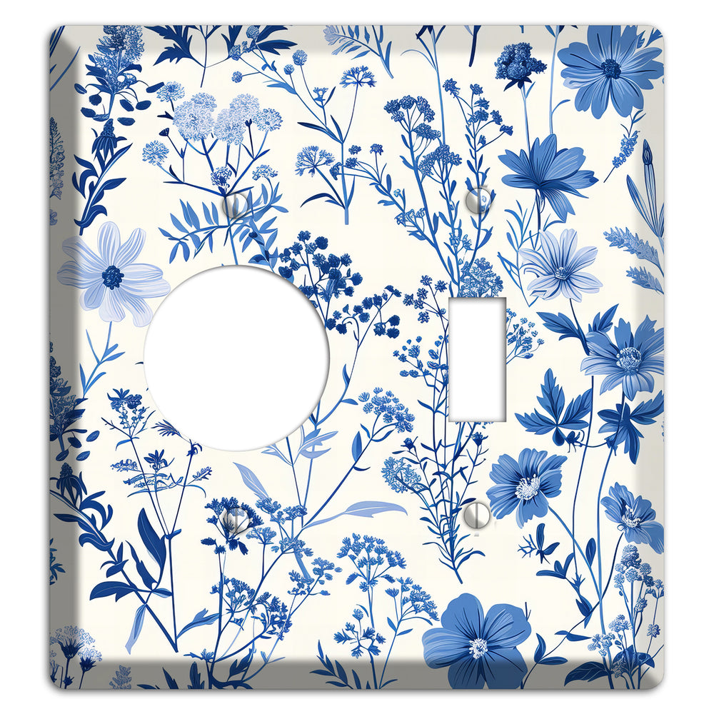 Meadow in Monochrome Receptacle / Toggle Wallplate