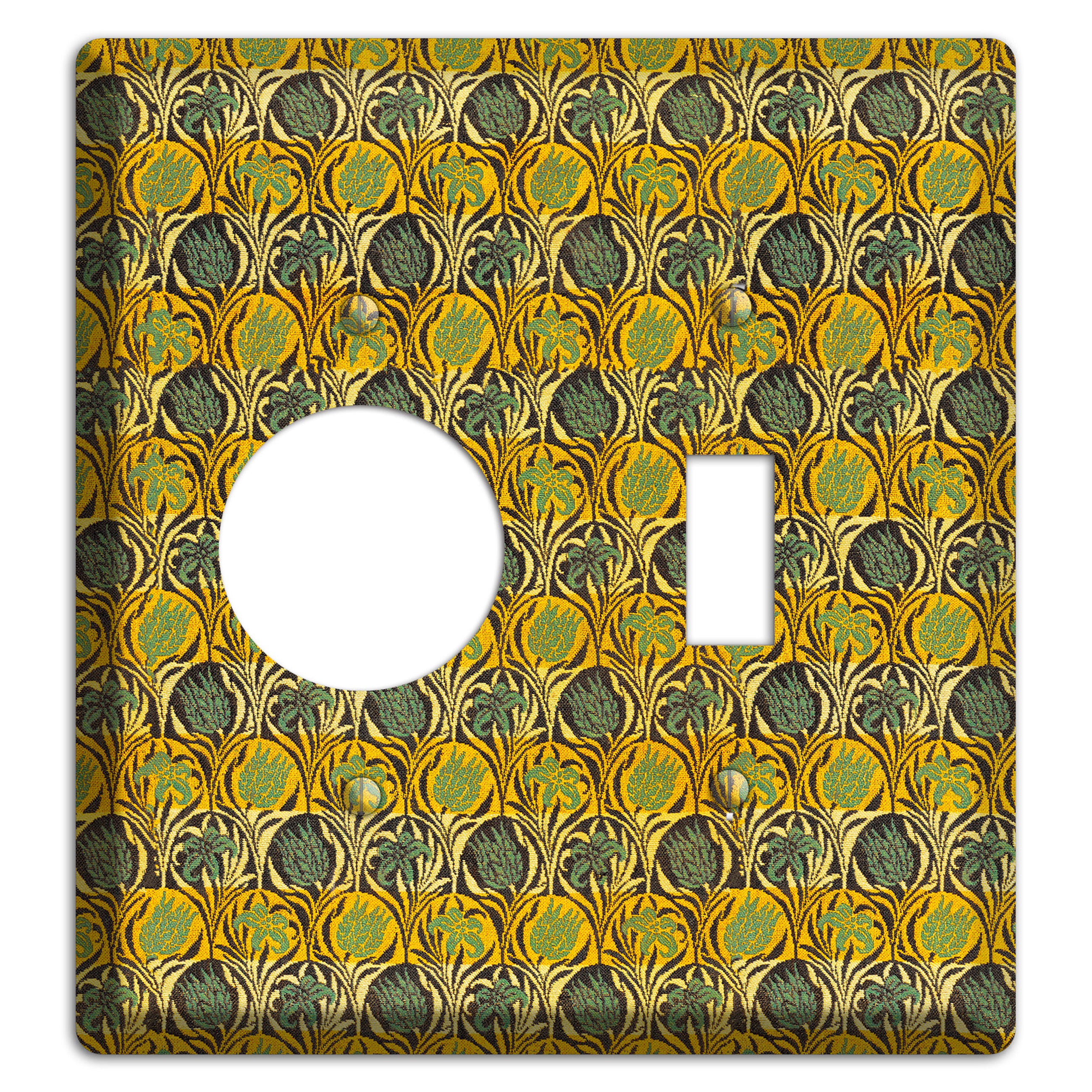 Honeycomb Bloom Receptacle / Toggle Wallplate