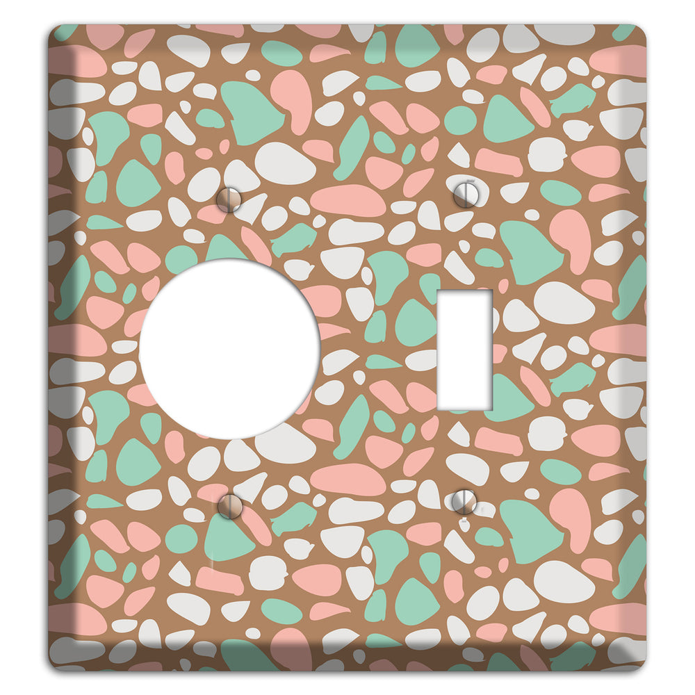 Ginger Mint Chip Receptacle / Toggle Wallplate