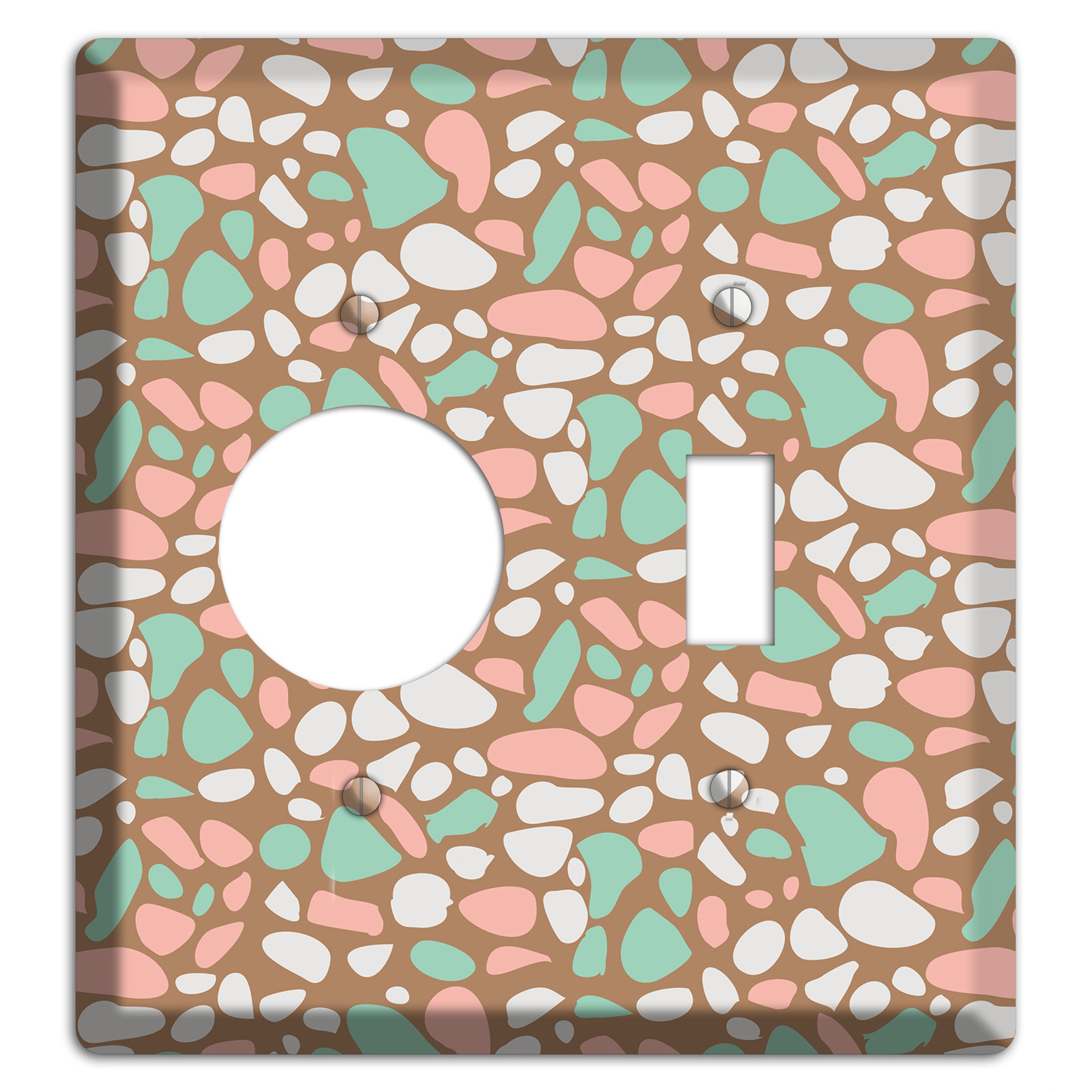 Ginger Mint Chip Receptacle / Toggle Wallplate