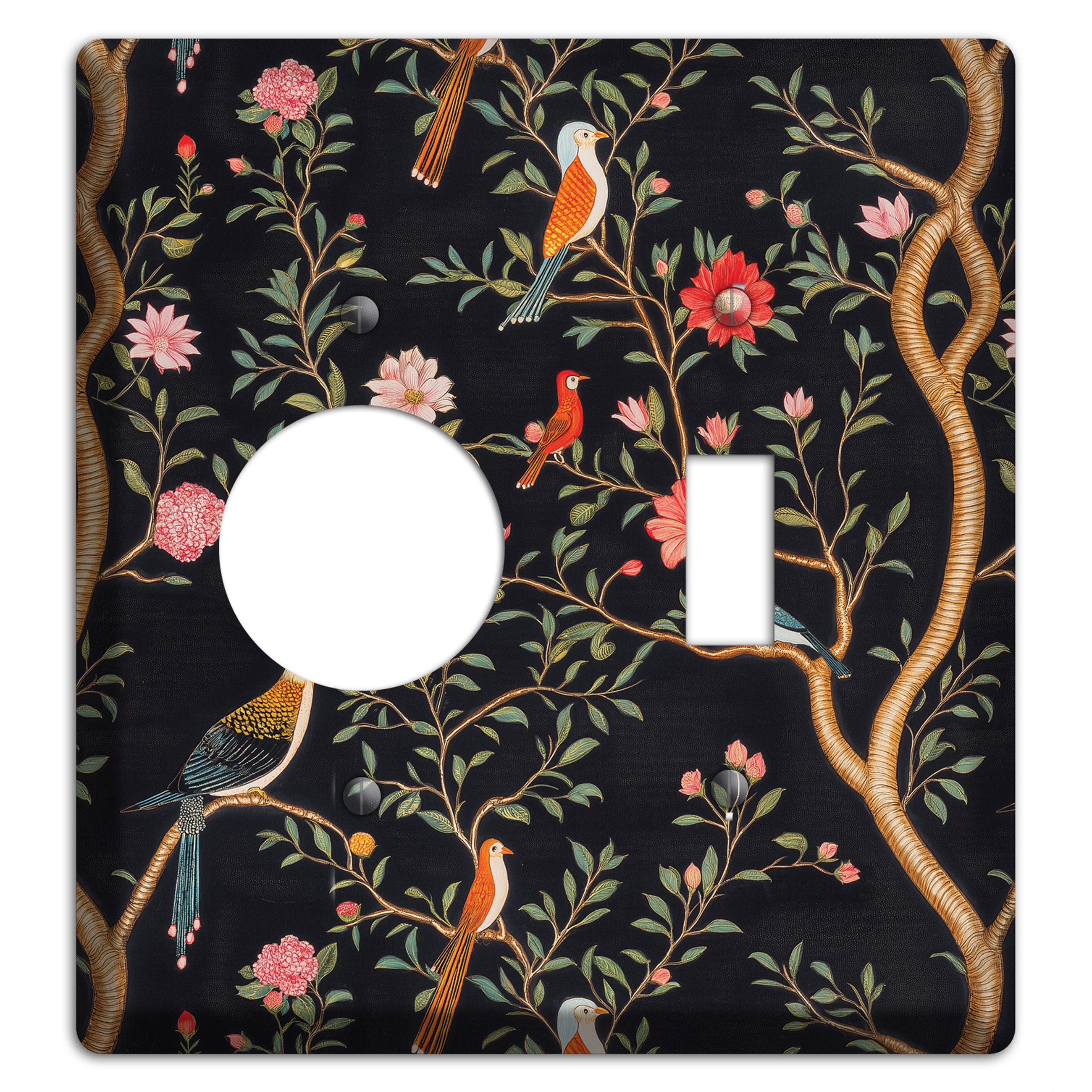 Garden After Dusk Receptacle / Toggle Wallplate