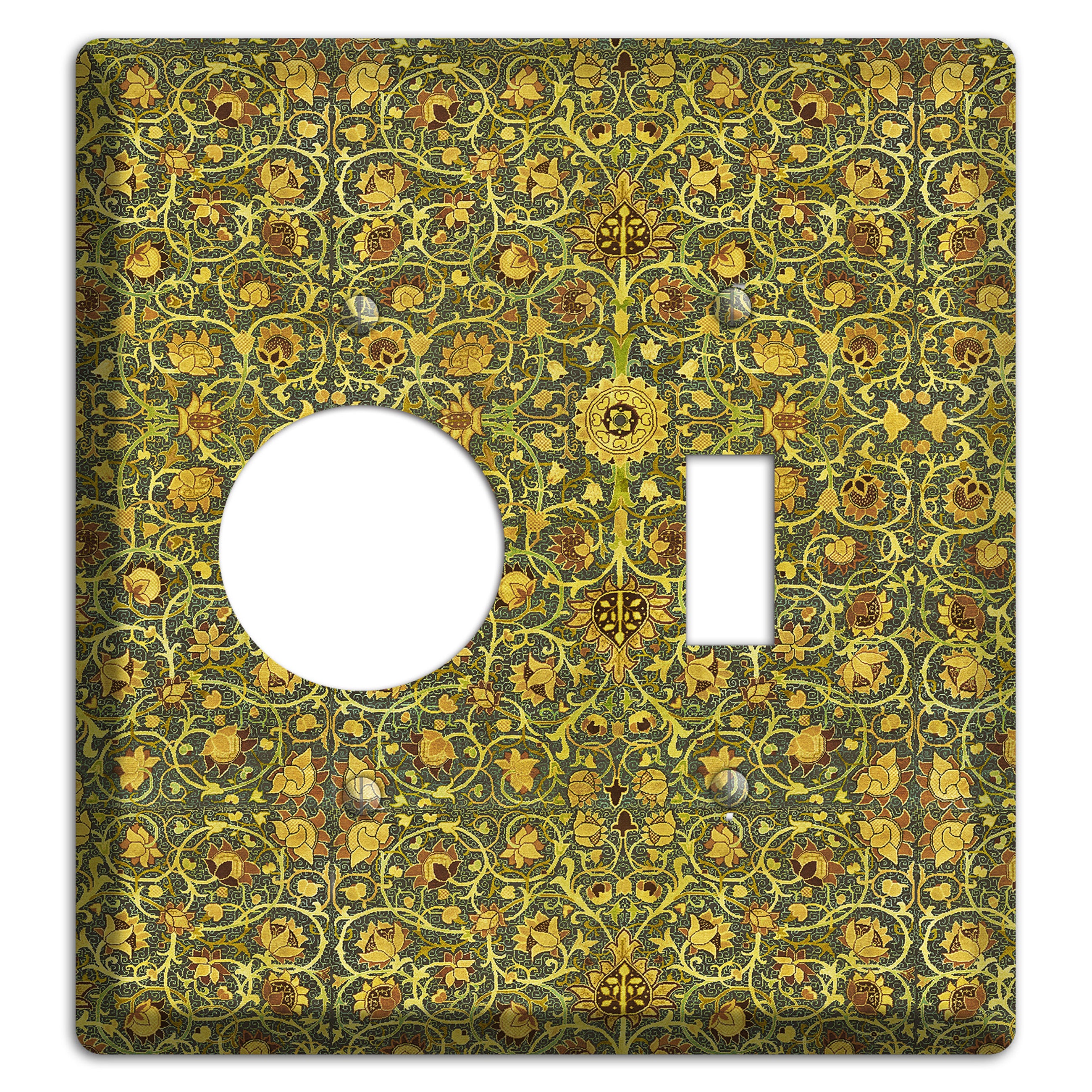 Heirloom Vinework Receptacle / Toggle Wallplate