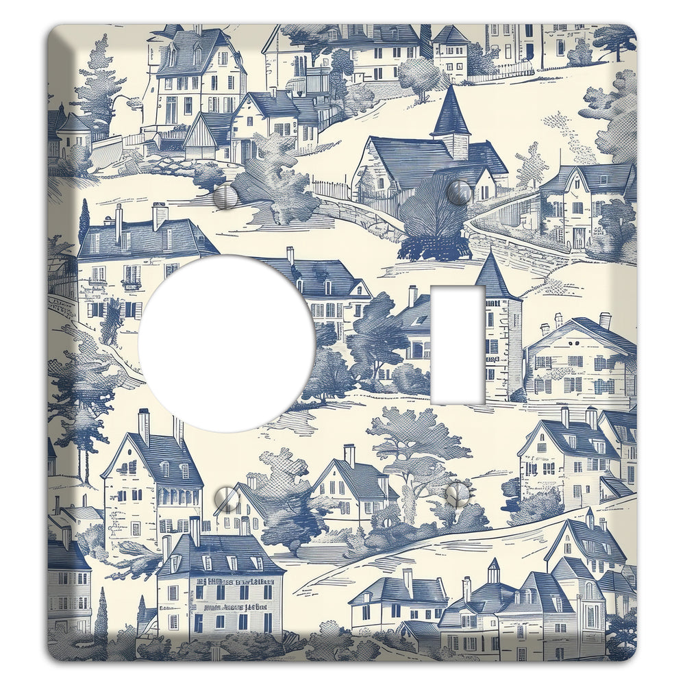 Village Chronicle Receptacle / Toggle Wallplate