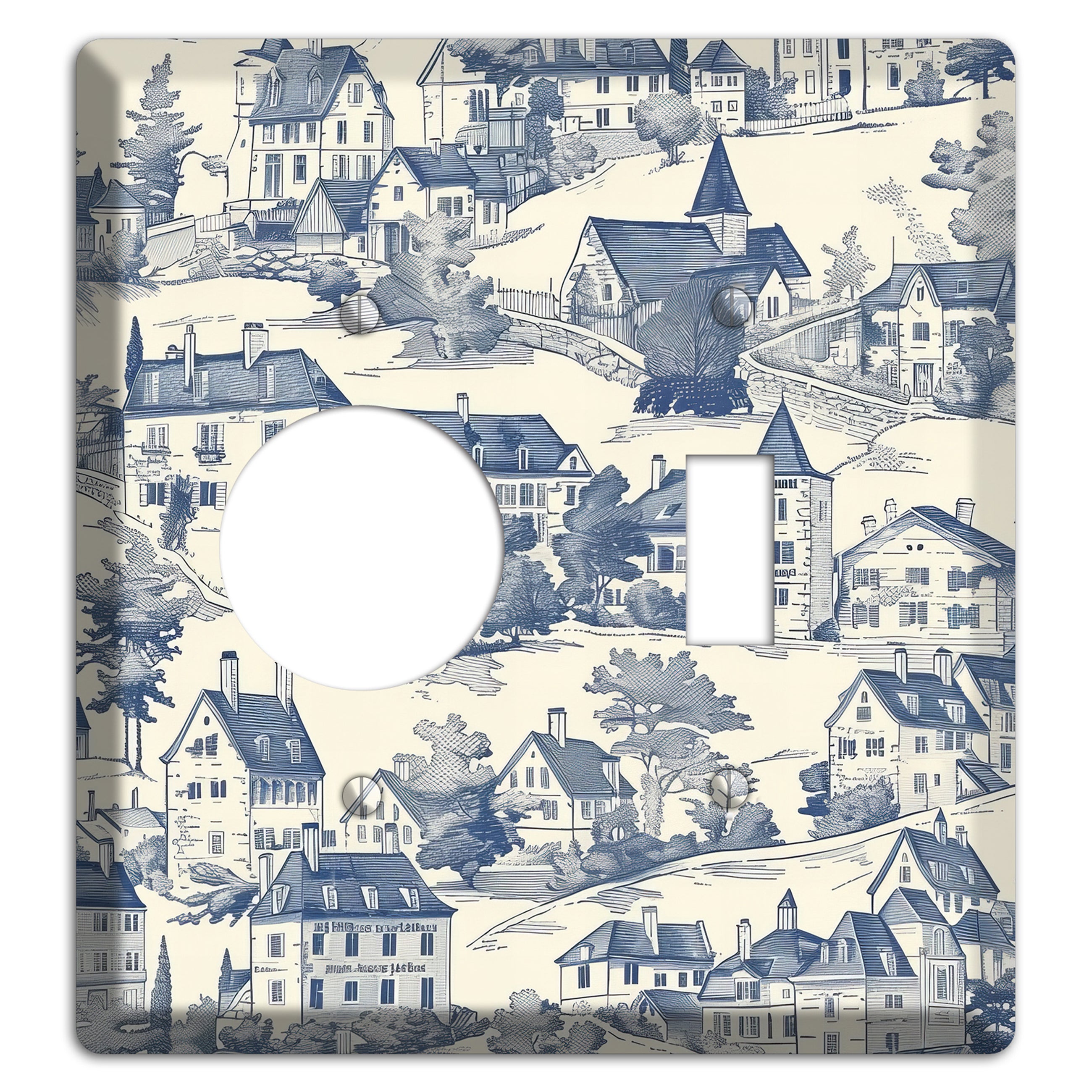 Village Chronicle Receptacle / Toggle Wallplate