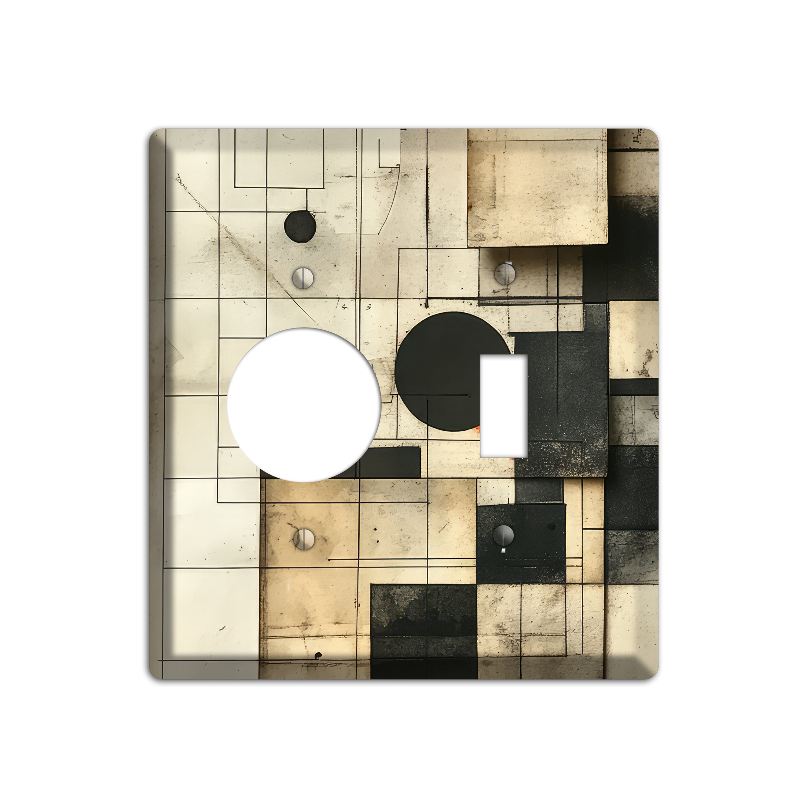 Drafting Room Séance Receptacle / Toggle Wallplate