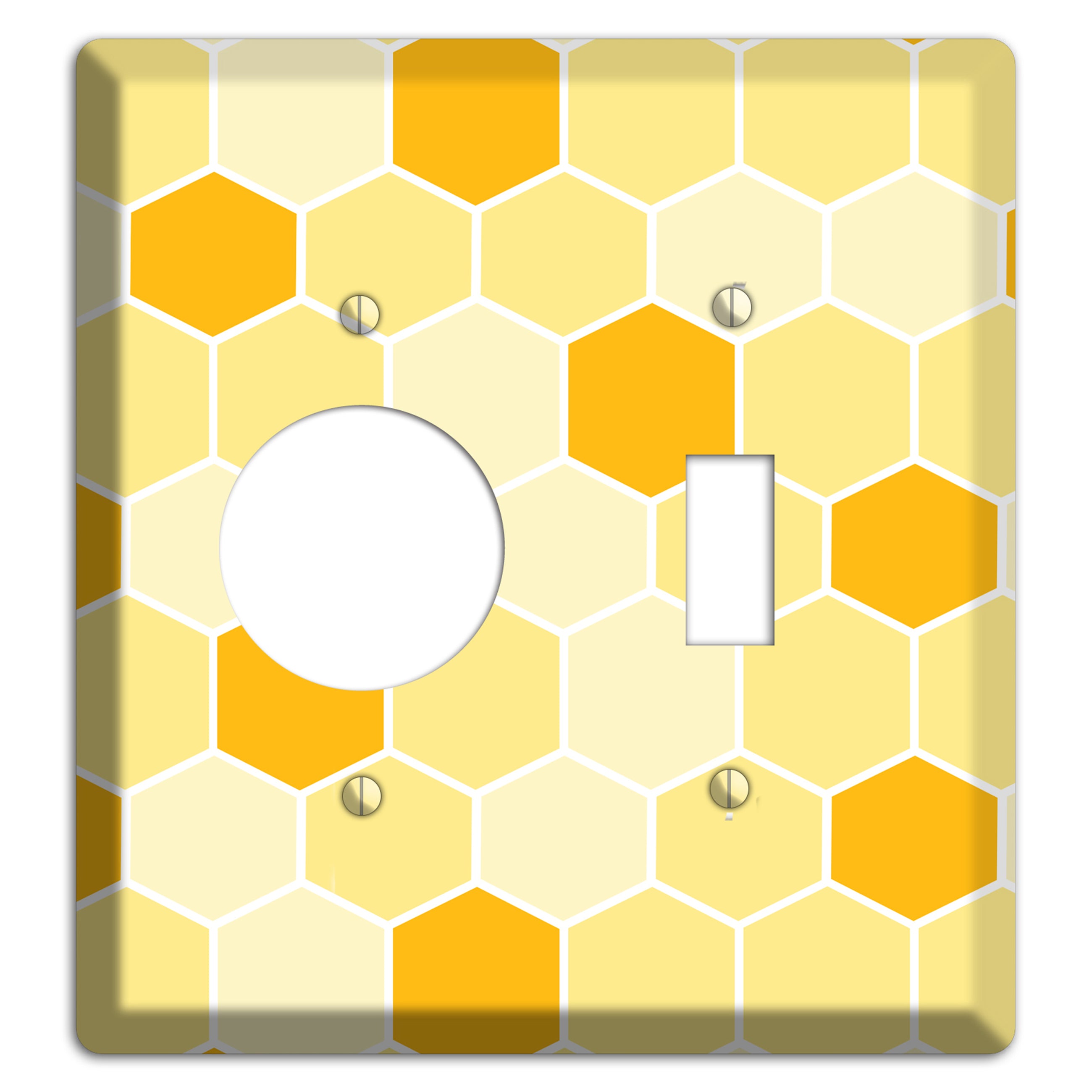 Honeycomb Harvest Receptacle / Toggle Wallplate