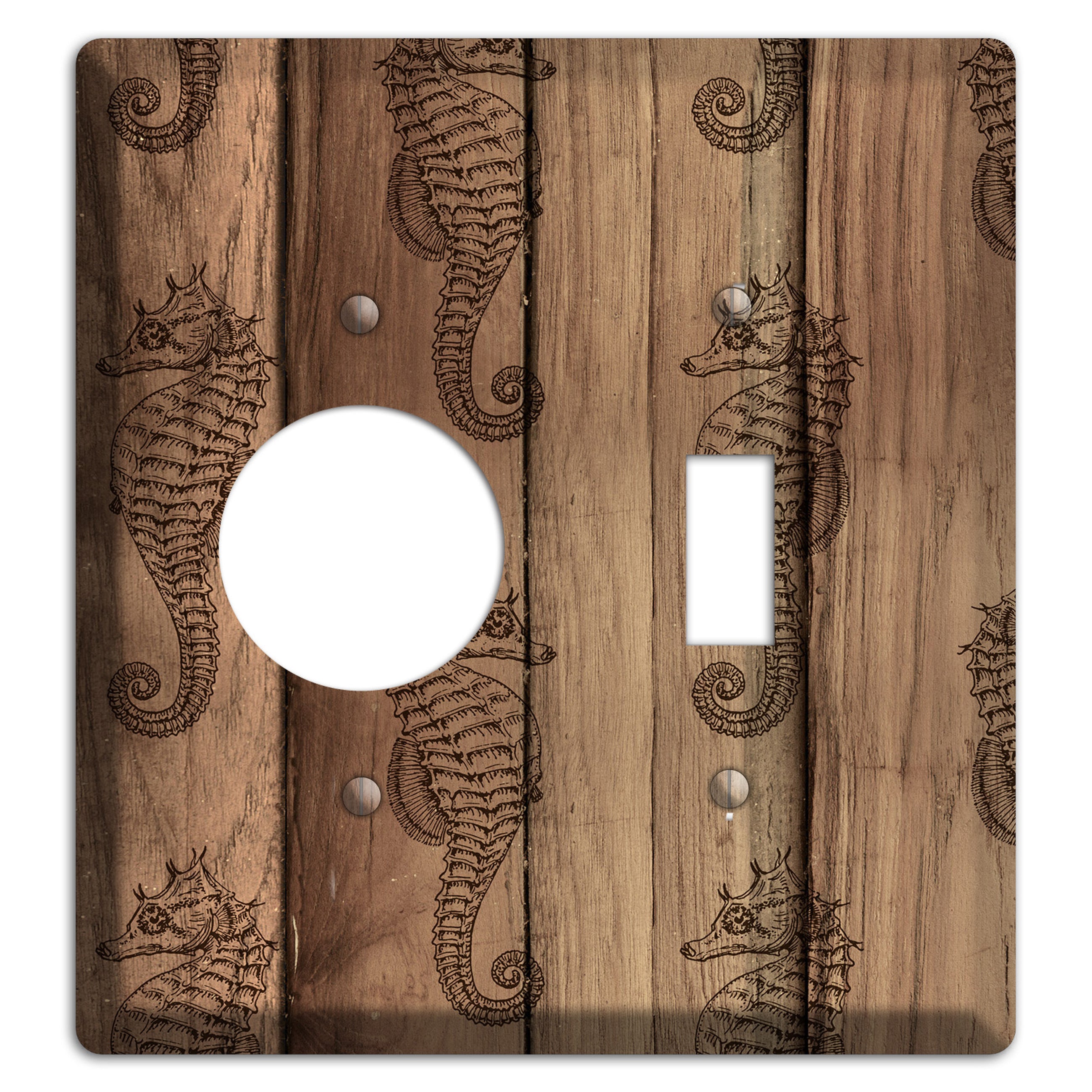 Planktonic Ponies Receptacle / Toggle Wallplate