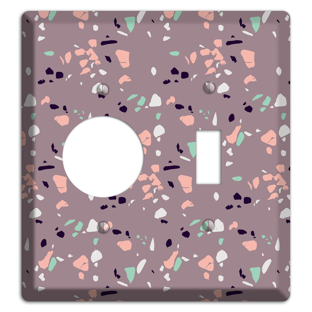 Orchid Dust Receptacle / Toggle Wallplate