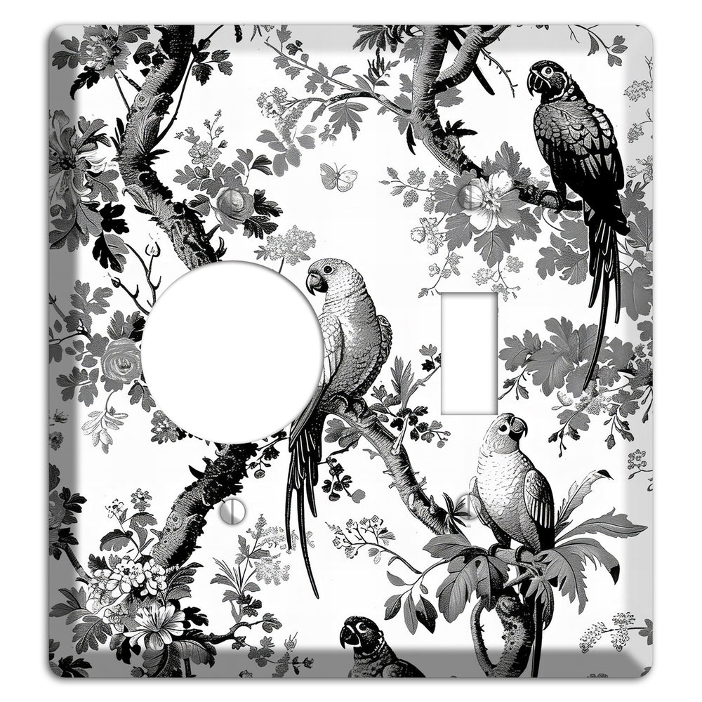 Parlor of Parrots Receptacle / Toggle Wallplate