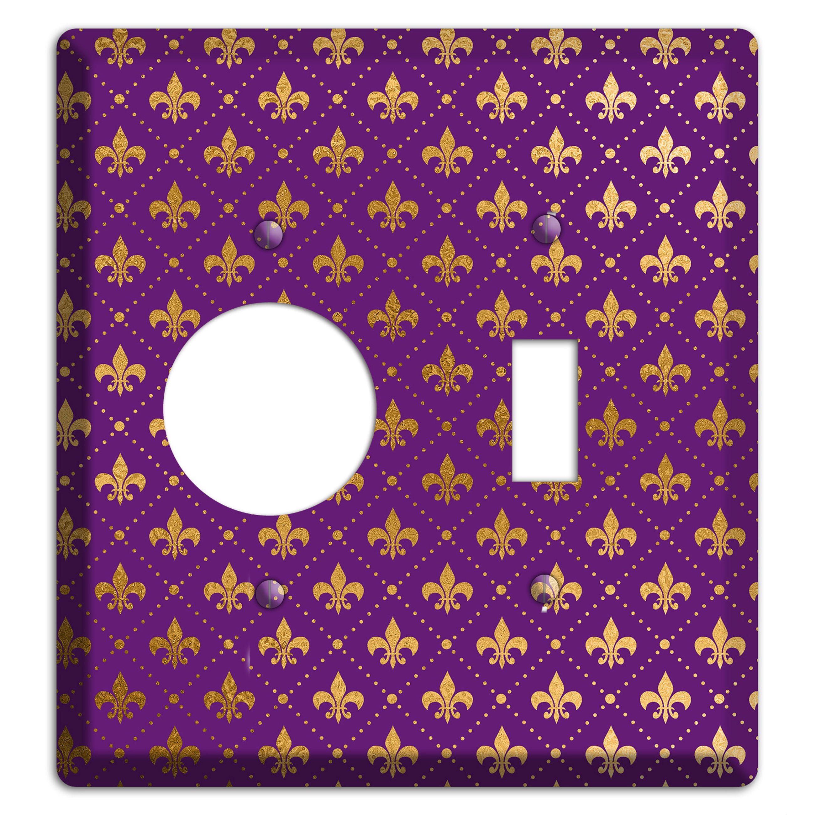 Velvet Crown Receptacle / Toggle Wallplate