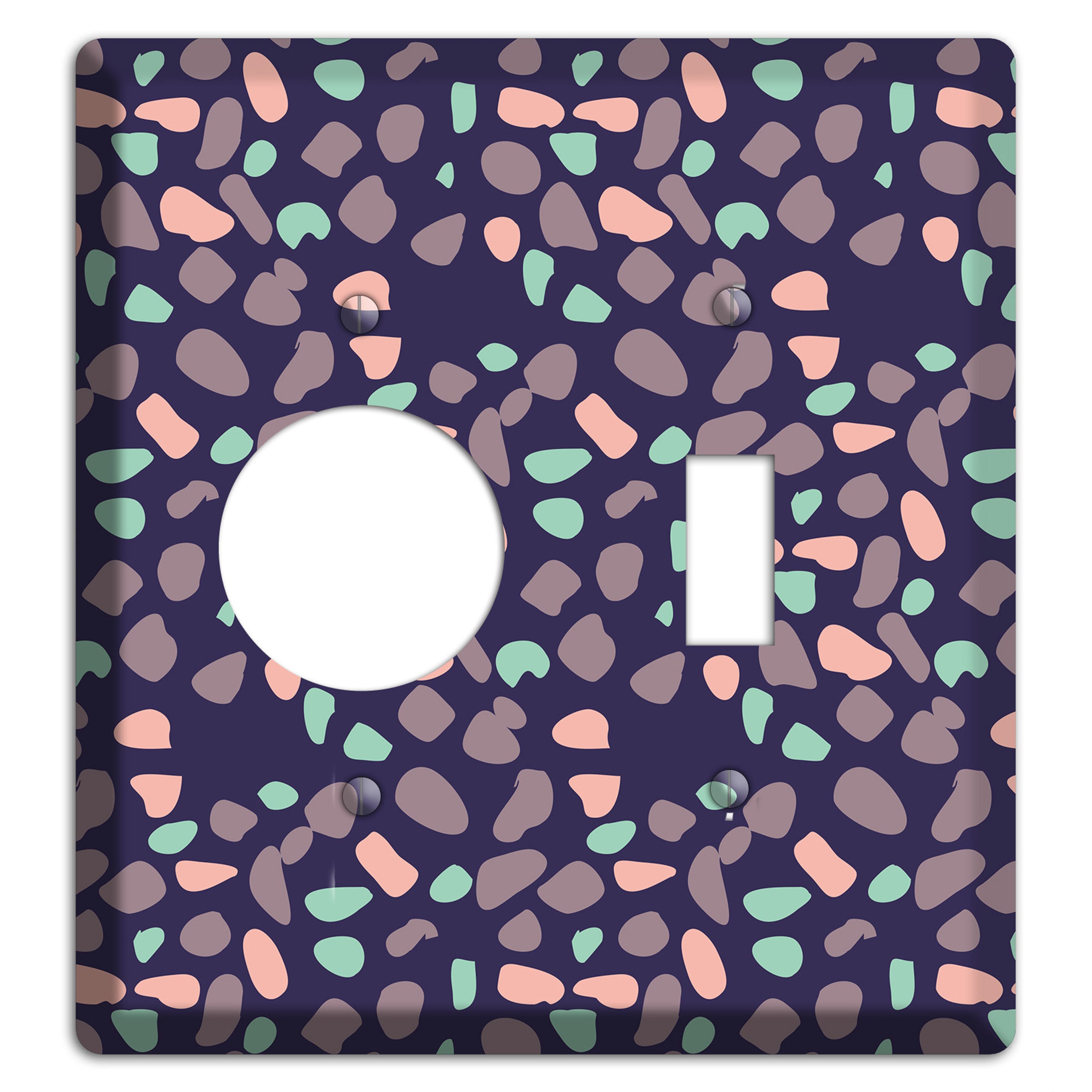 Cosmic Sprinkle Receptacle / Toggle Wallplate
