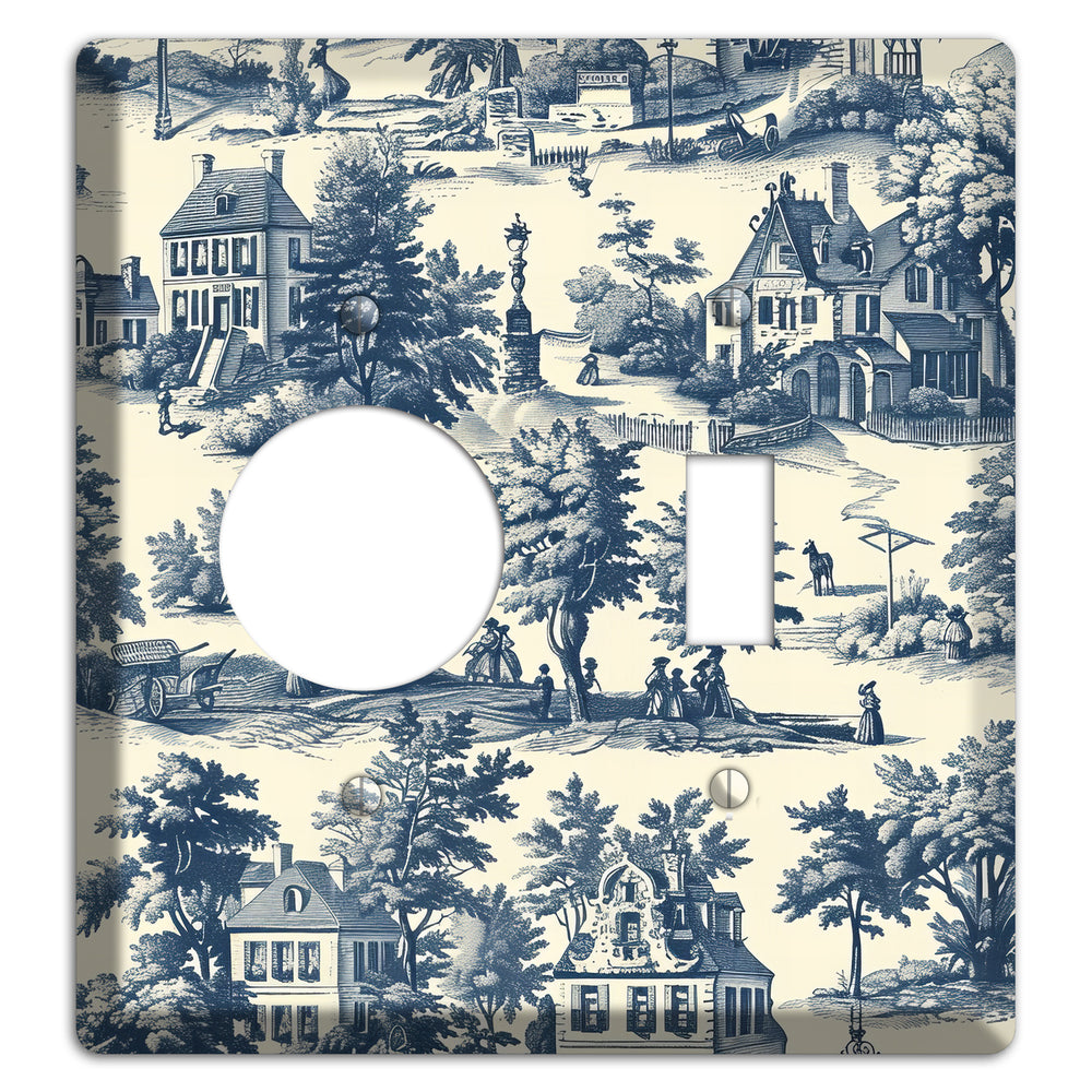 Village & Volley Receptacle / Toggle Wallplate