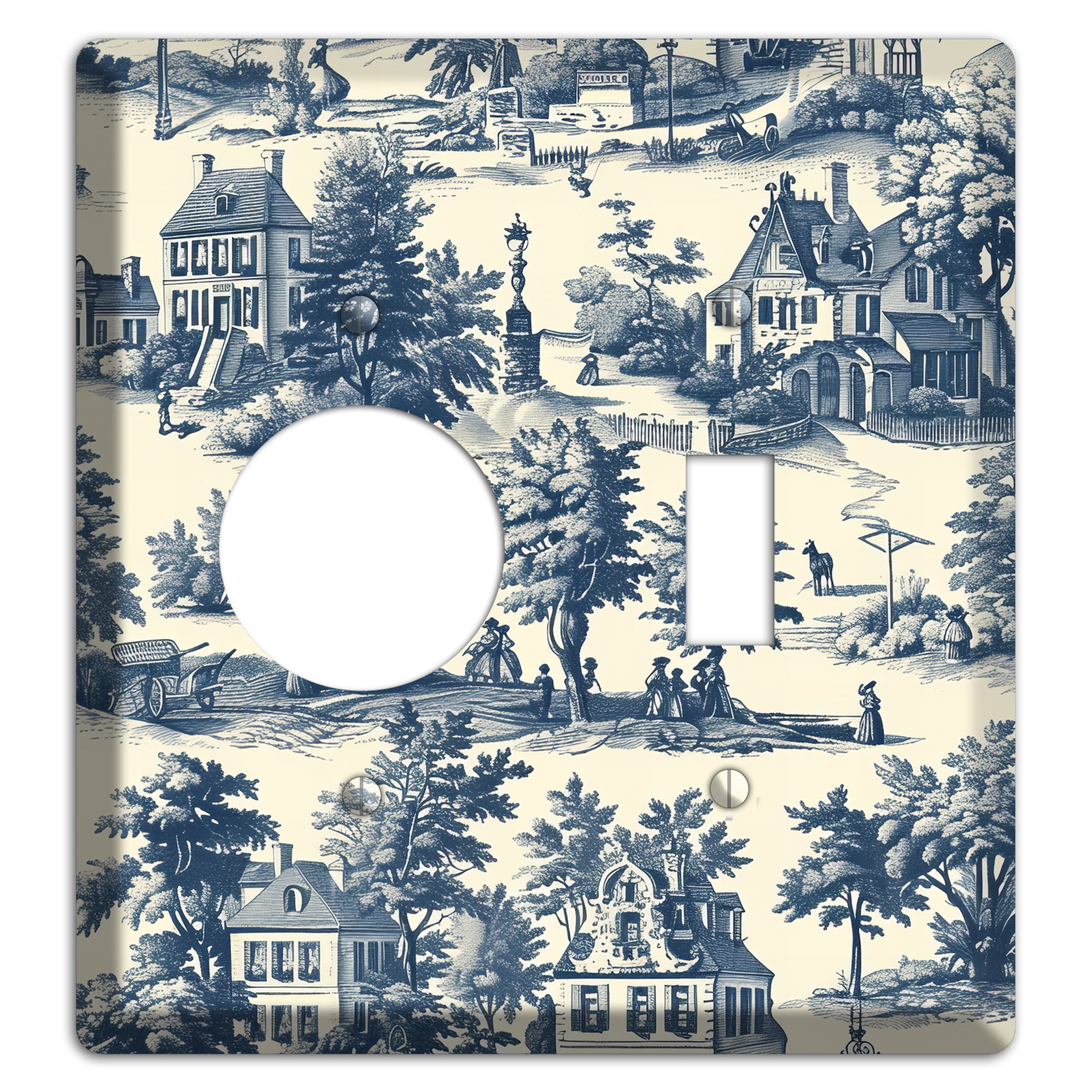 Village & Volley Receptacle / Toggle Wallplate
