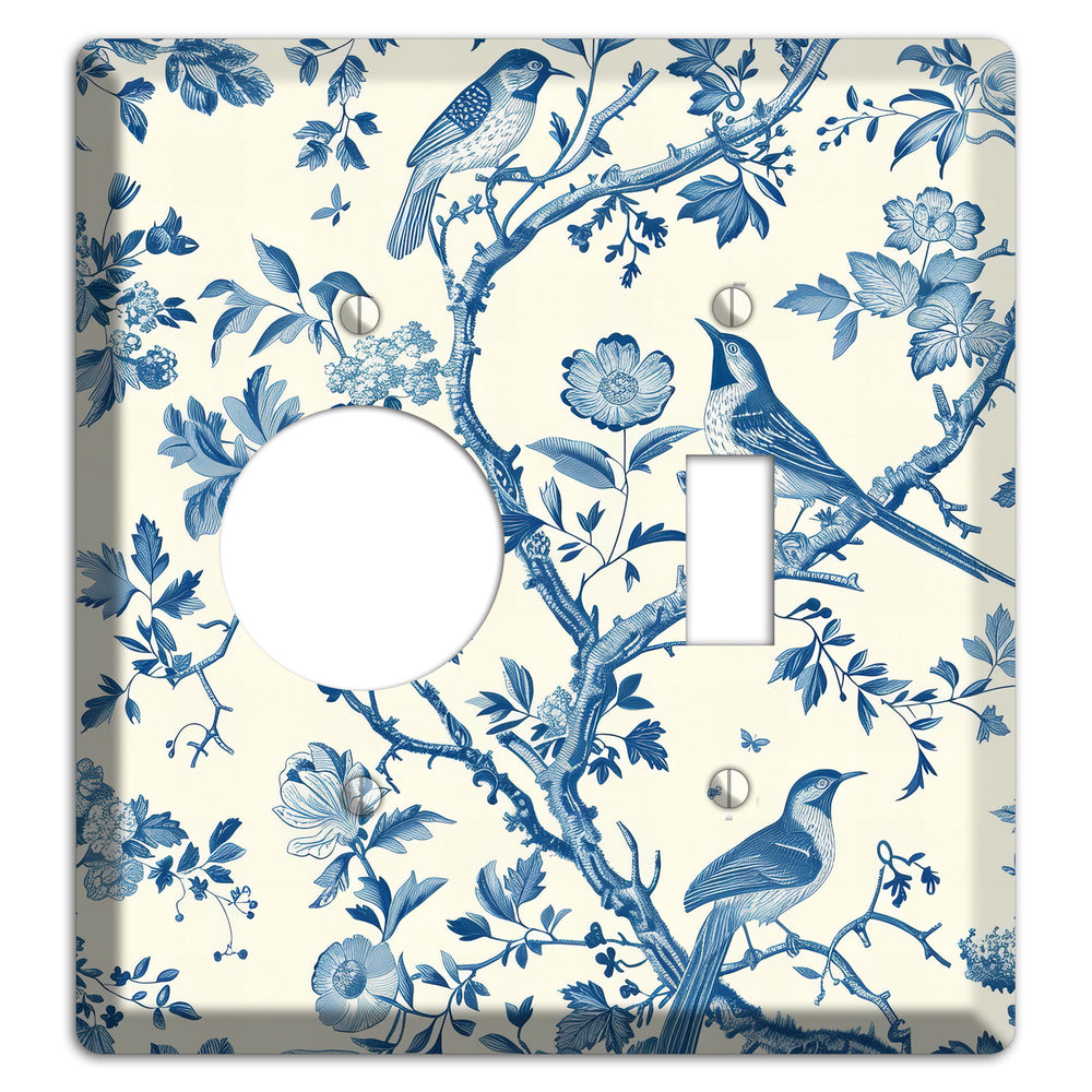 Birdsong & Branch Receptacle / Toggle Wallplate